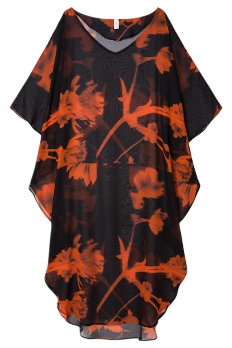 WOMEN TUNIC SWIRL BLACK 1