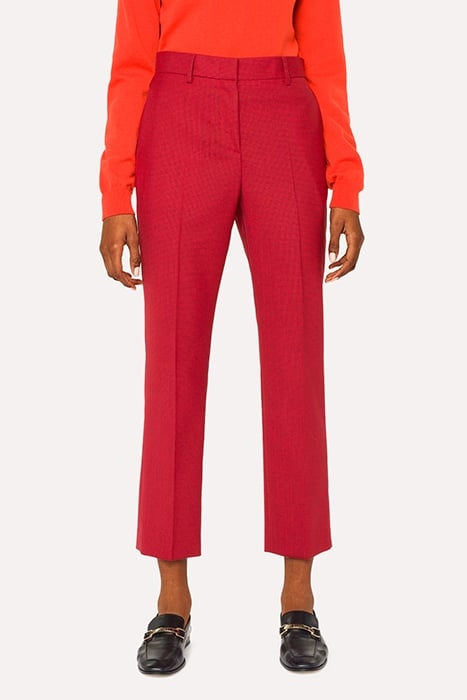 WOMENS TROUSERS RED 1