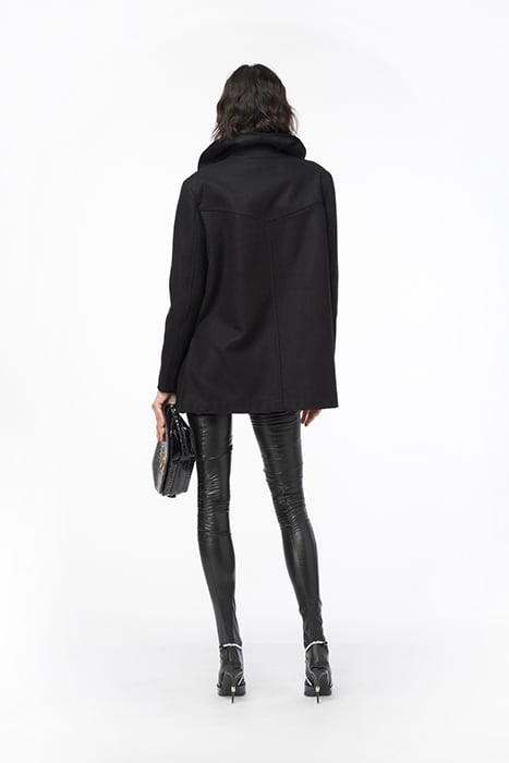 CREAMY CABAN PANNO TAGLIO VIVO BLACK 2