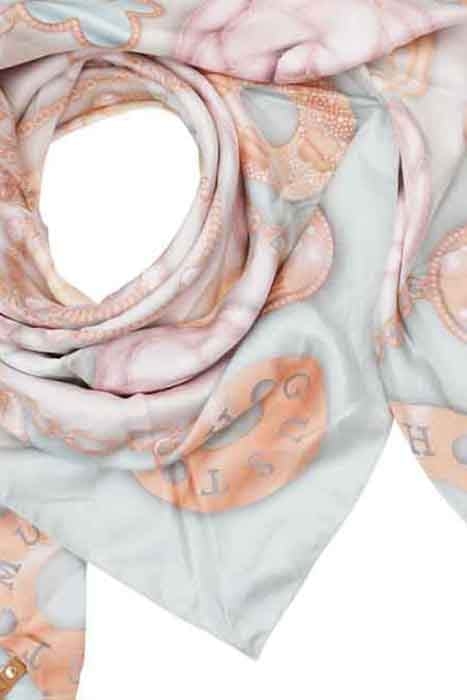 SILK SCARF CLASSIC MINT GREEN 2