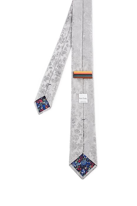 MEN TIE NARROW GREY 3