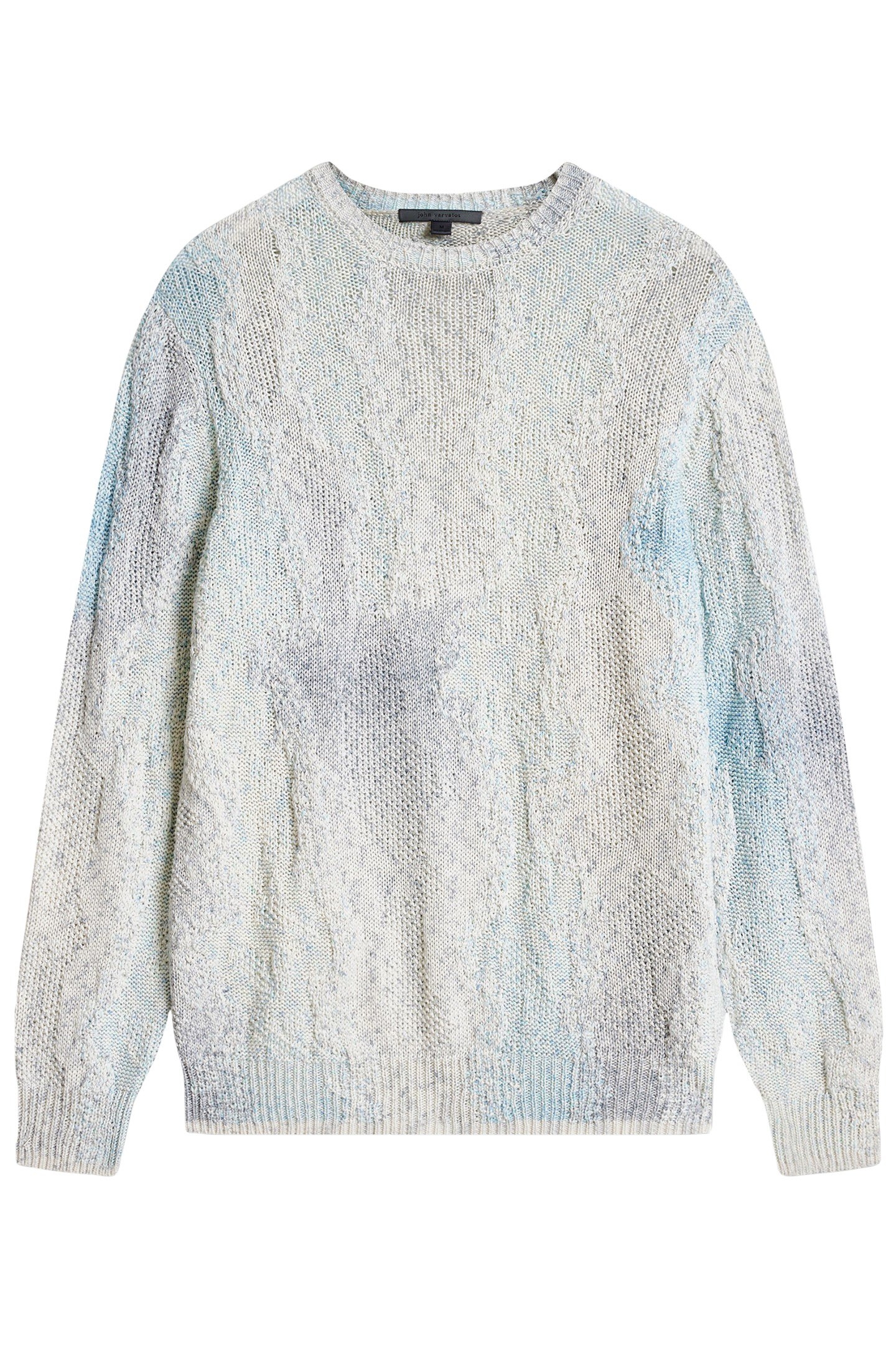 MANON EASY FIT CREWNECK FROST BLUE 2