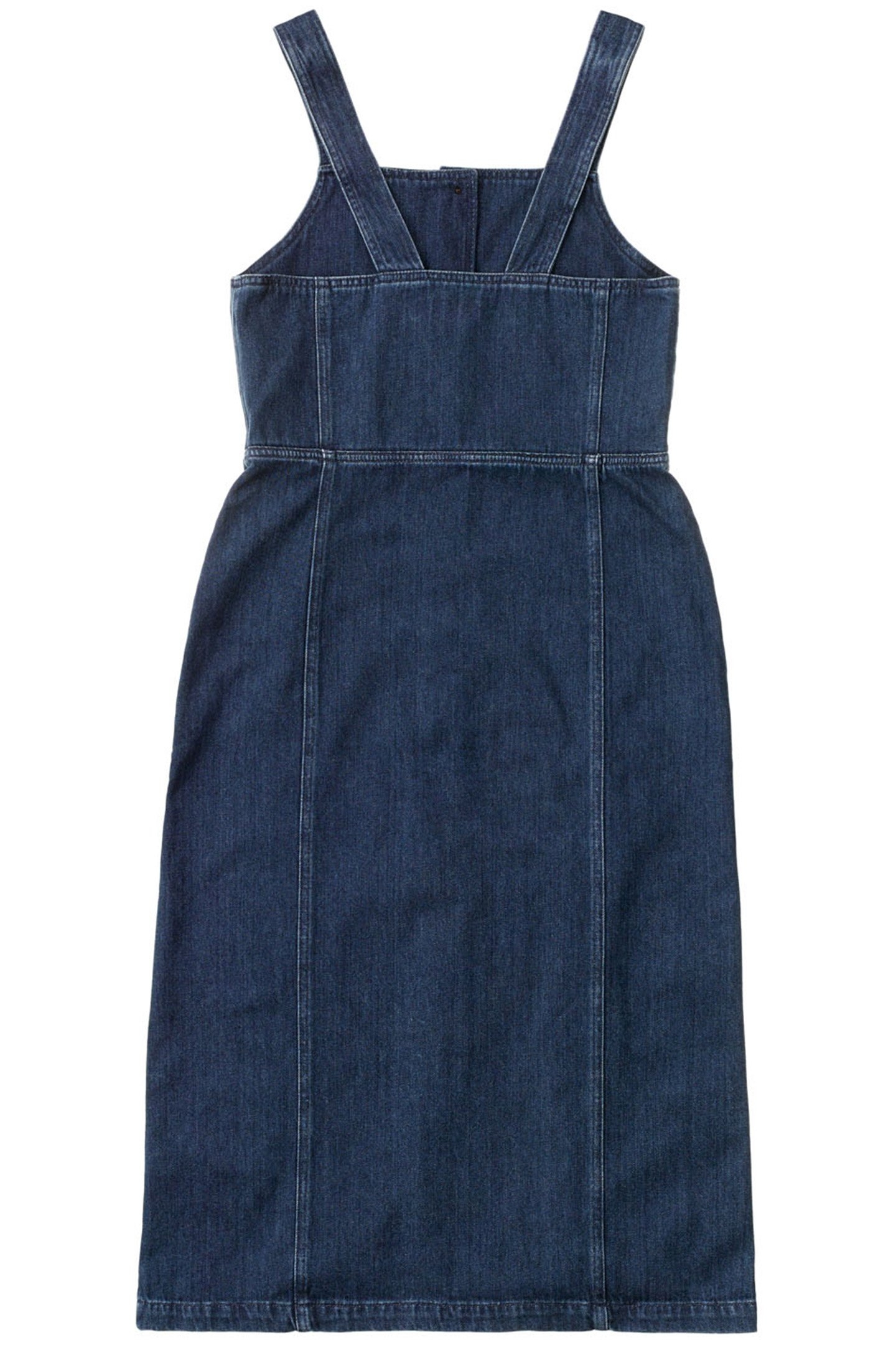 MONA DENIM DRESS WASHED OUT DENIM 4