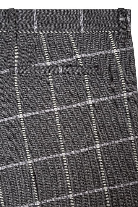 GENTS SLIM FIT TROUSER GREY MELANGE 3
