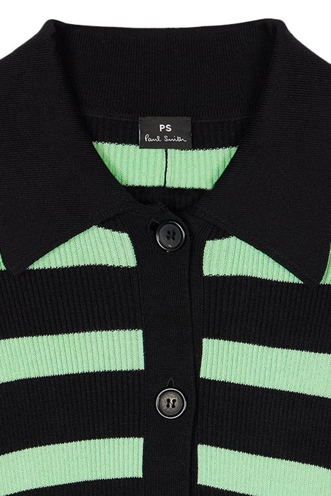 WOMENS KNITTED DRESS BLACK 4