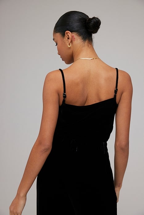COWL NECK CAMISOLE BLACK 2