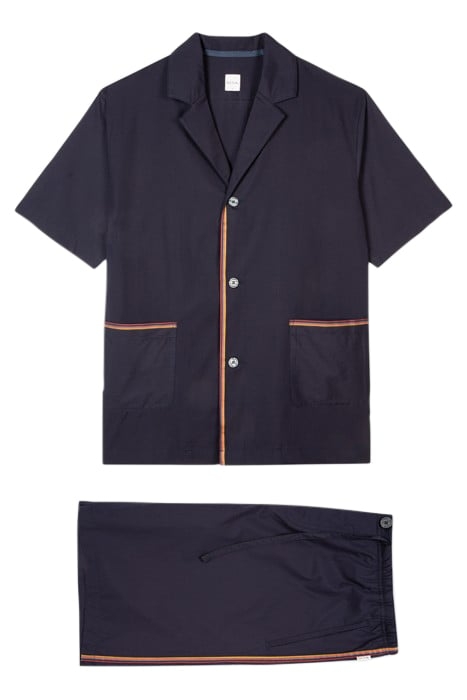 MEN PJ SET SHORT STRIPE ARTIST STRIPE 1