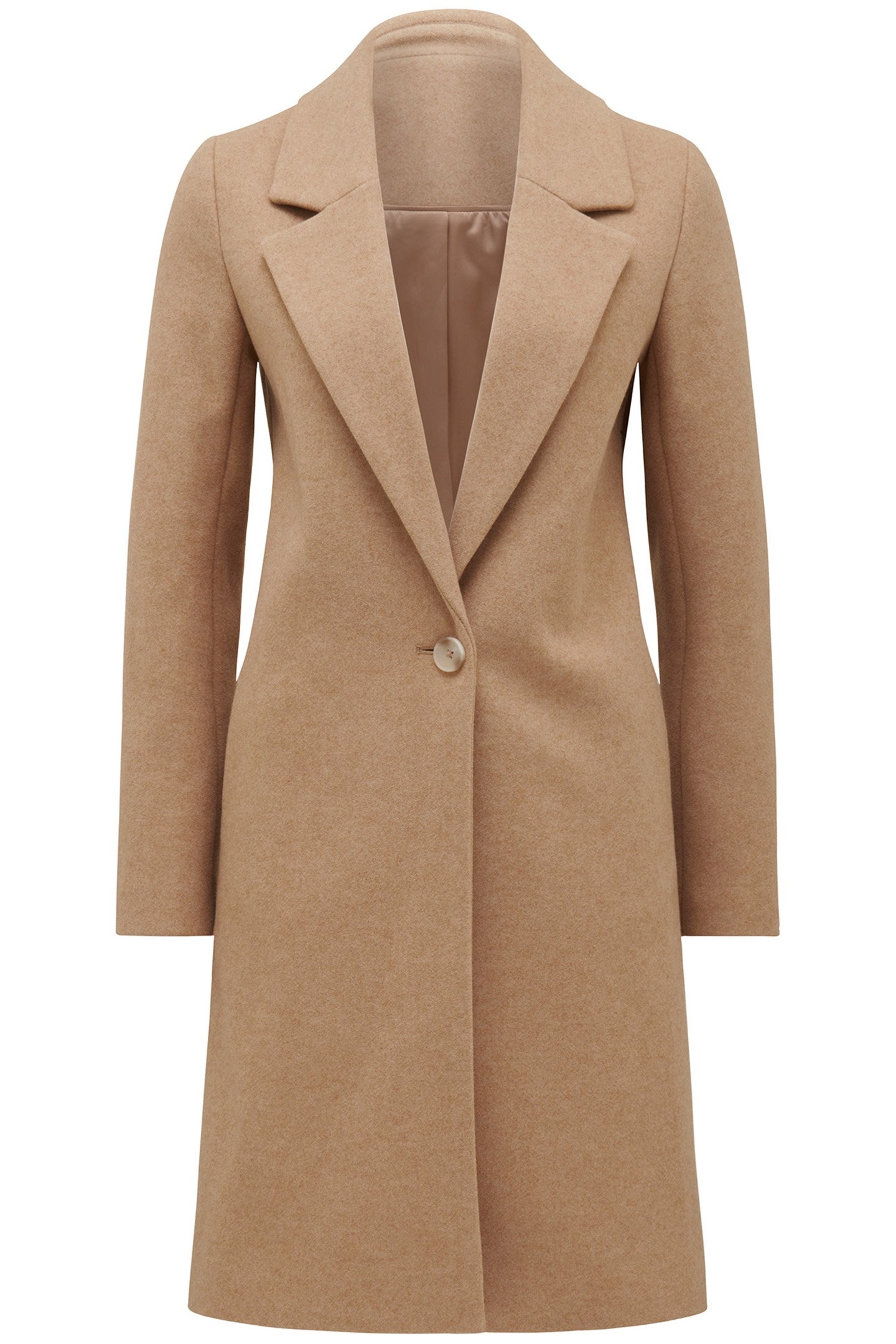 BILLIE LONGLINE COATIGAN CAMEL MARLE 3