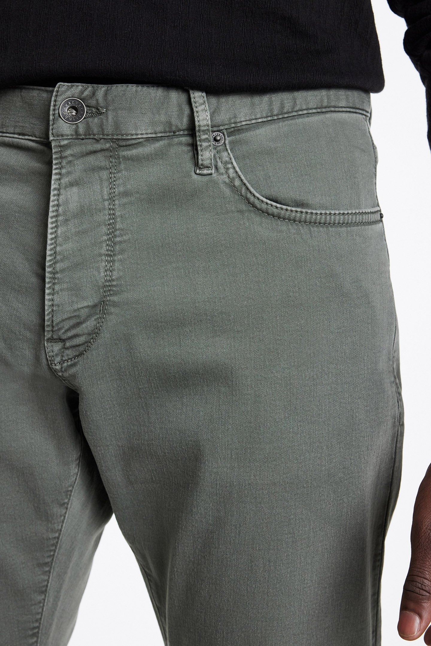 SLIM FIT JEAN IN SPRING DYE DRIED SAGE 3