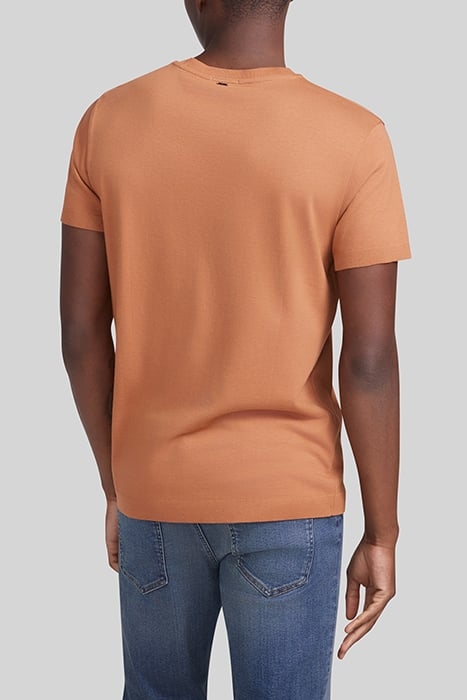 COGNAC COTTON MODAL BLEND T-SHIRT 2