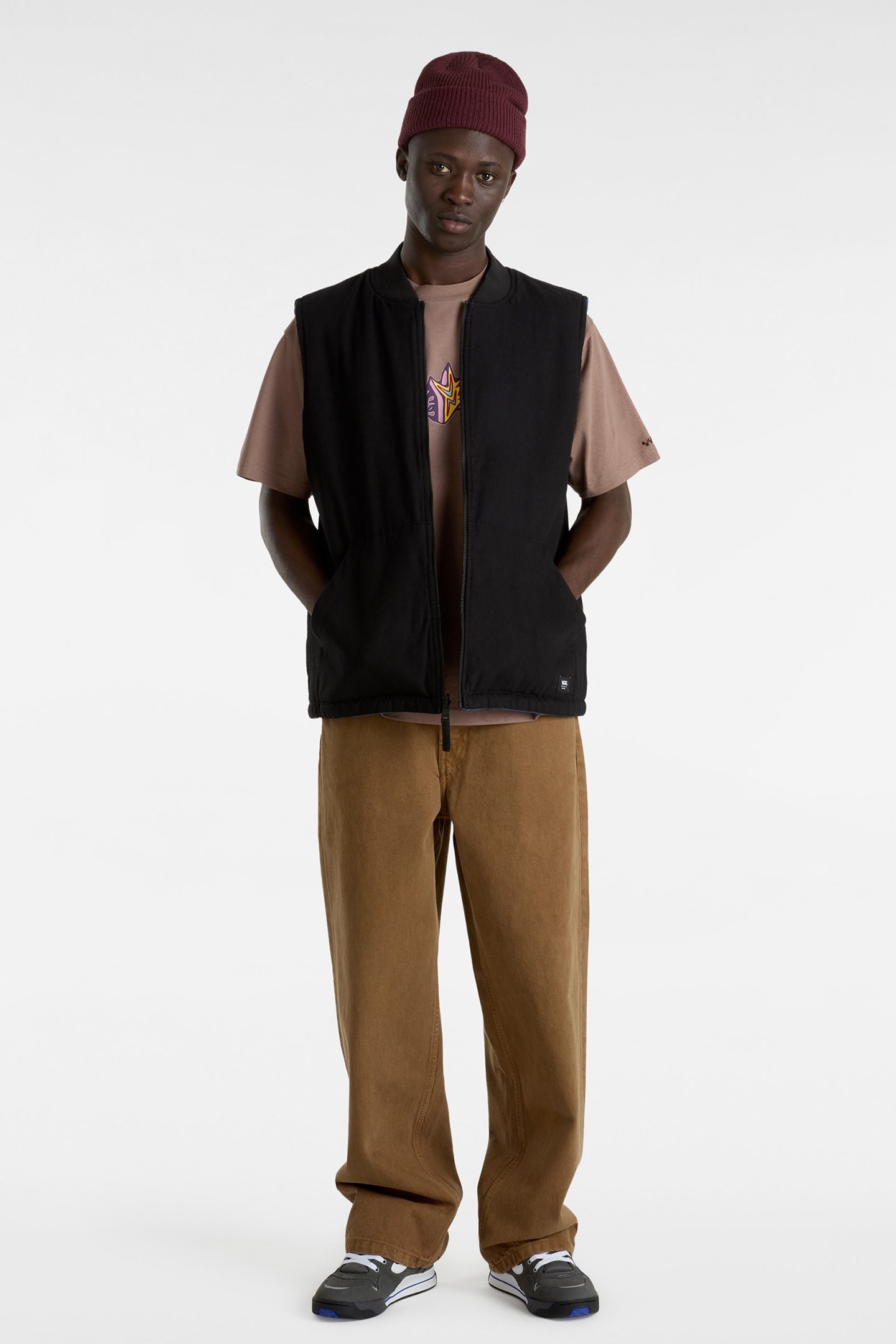 SKATE STAR SS TEE DEEP TAUPE 4