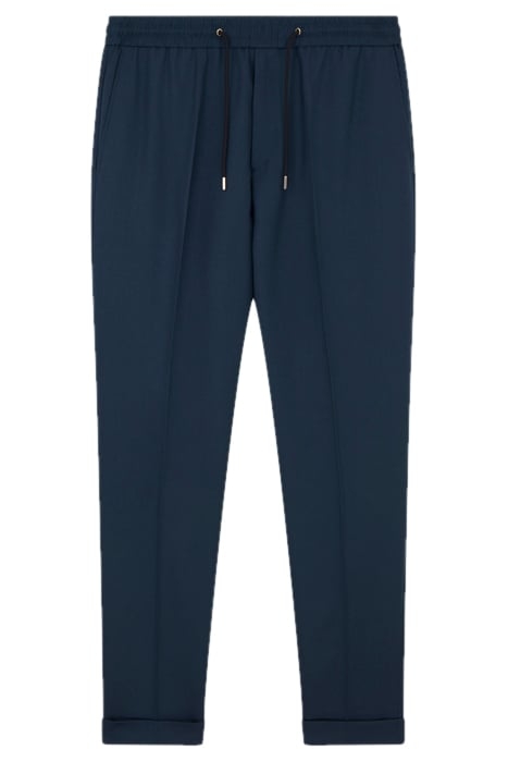 MENS DRAWCORD TROUSER PETROL GREEN 1