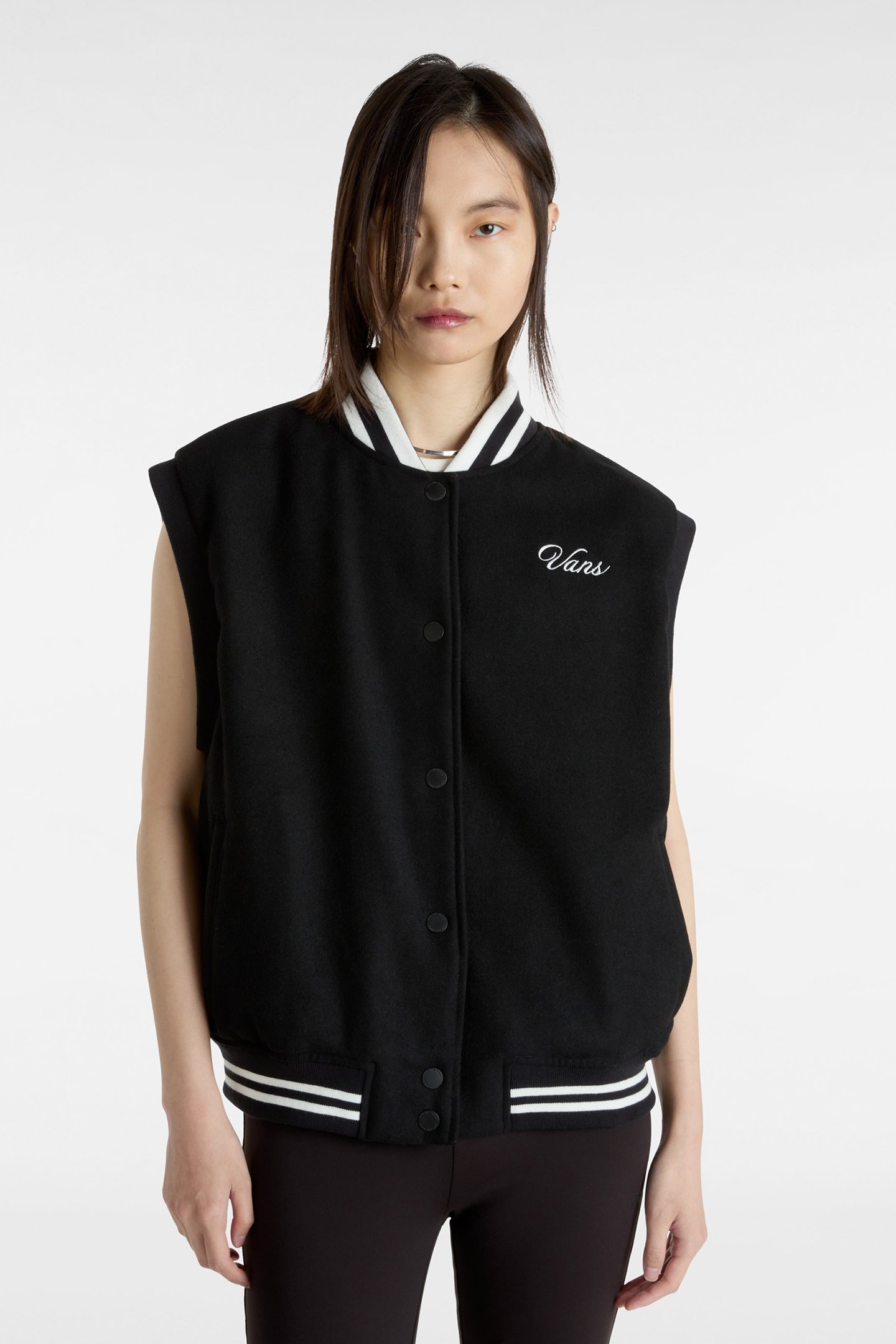 PIPER STADIUM VEST BLACK 1