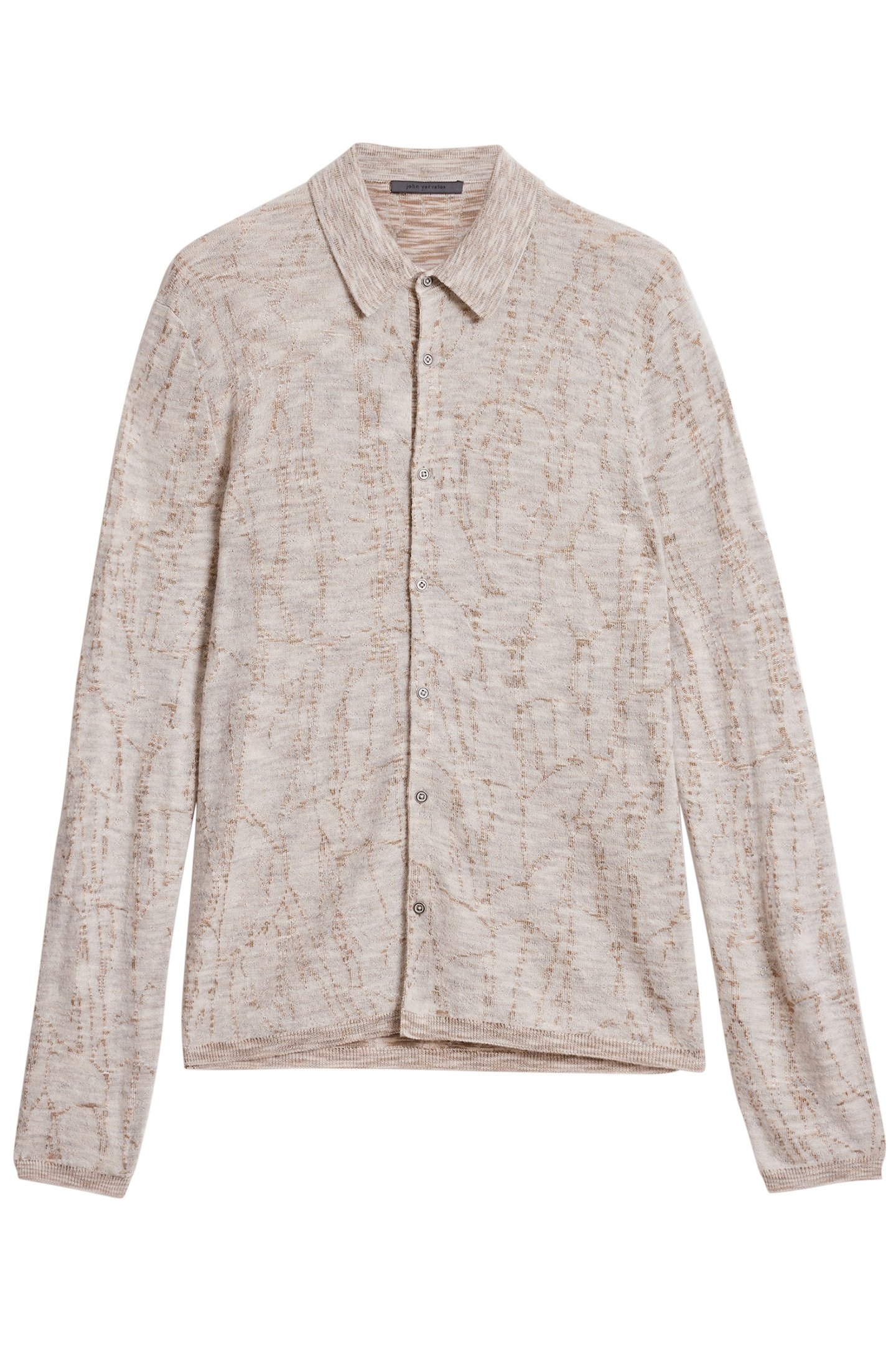 CARAVAGGIO REGULAR FIT LS SNOW HEATHER 2