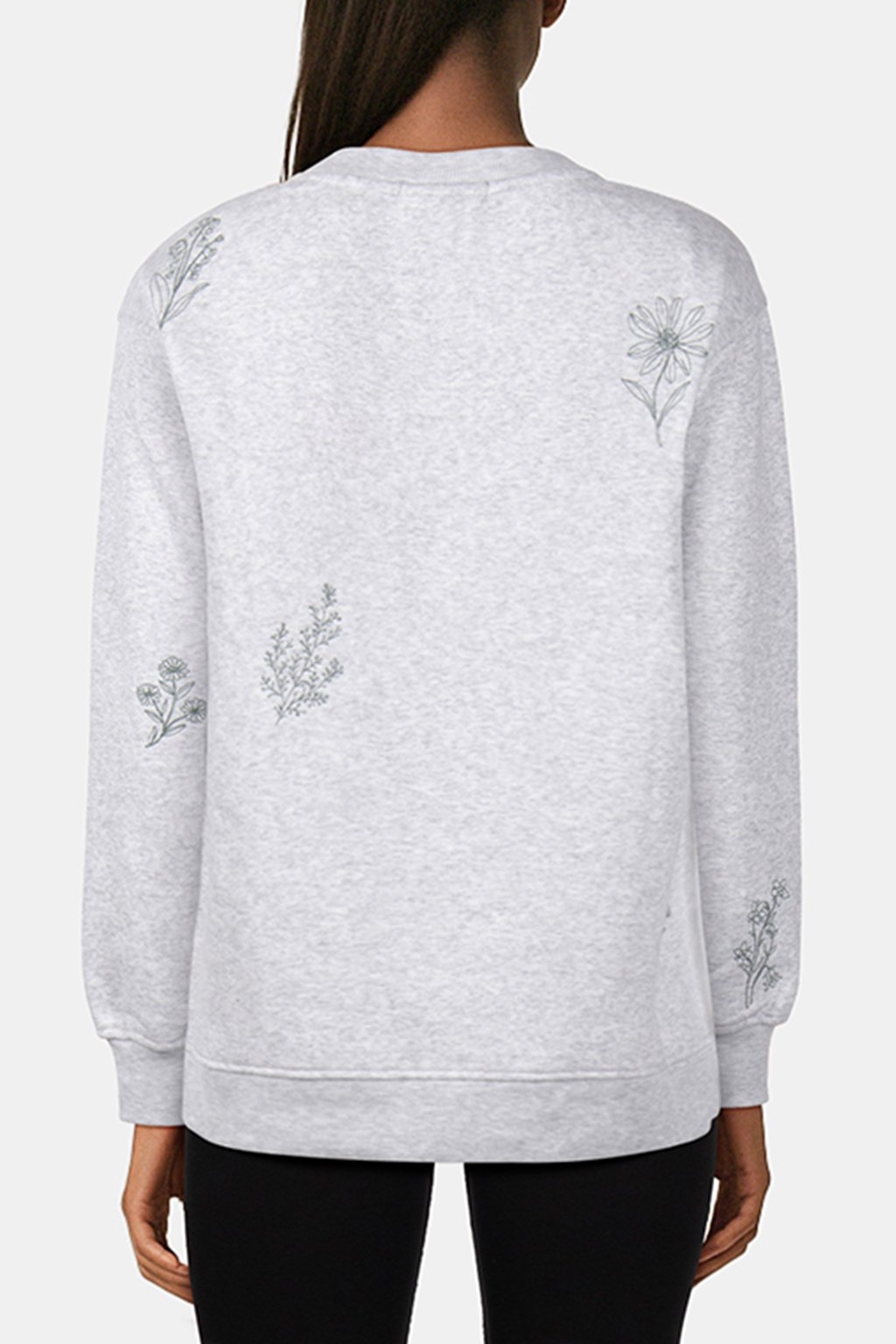 SWEATSHIRT LIGHT GREY HEATHER 2