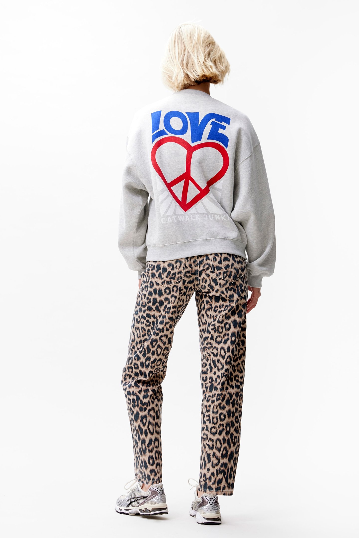 GRAPHIC SWEATER GREY MELANGE 3