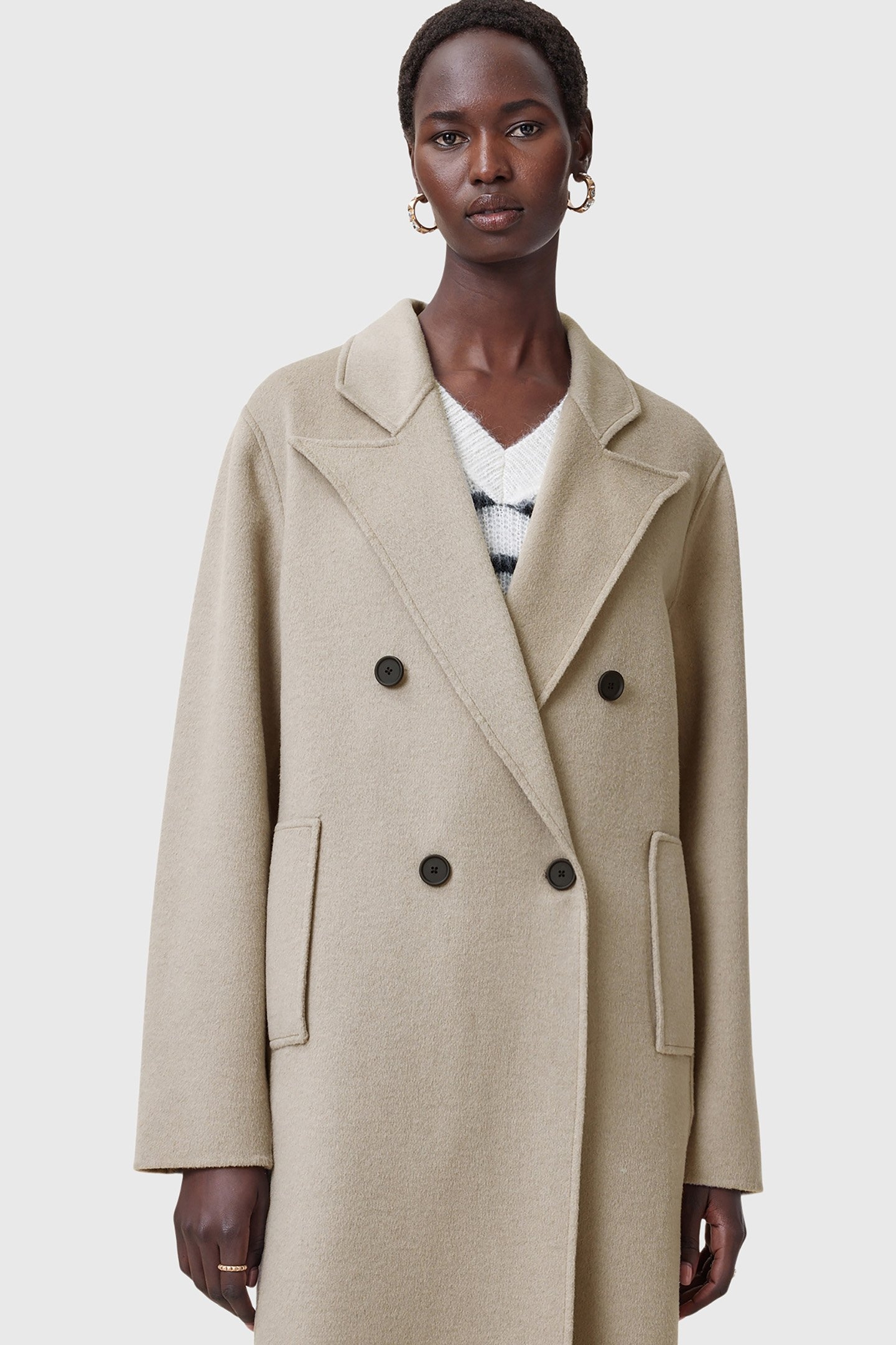 PHEEBEE COAT TRENCH COAT BROWN 6