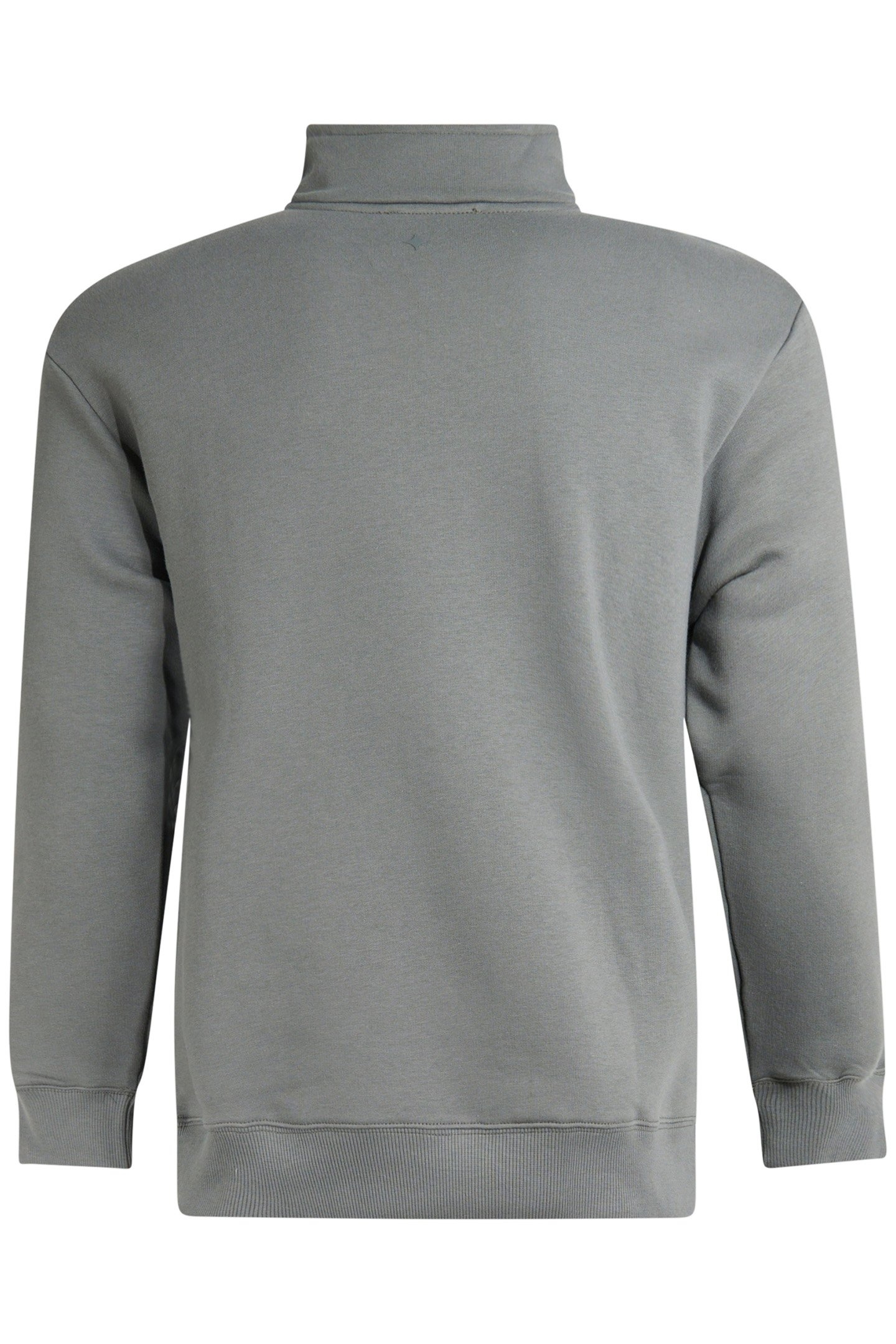 MA-SBHALF ZIP SWEATER ARMYGREEN 5