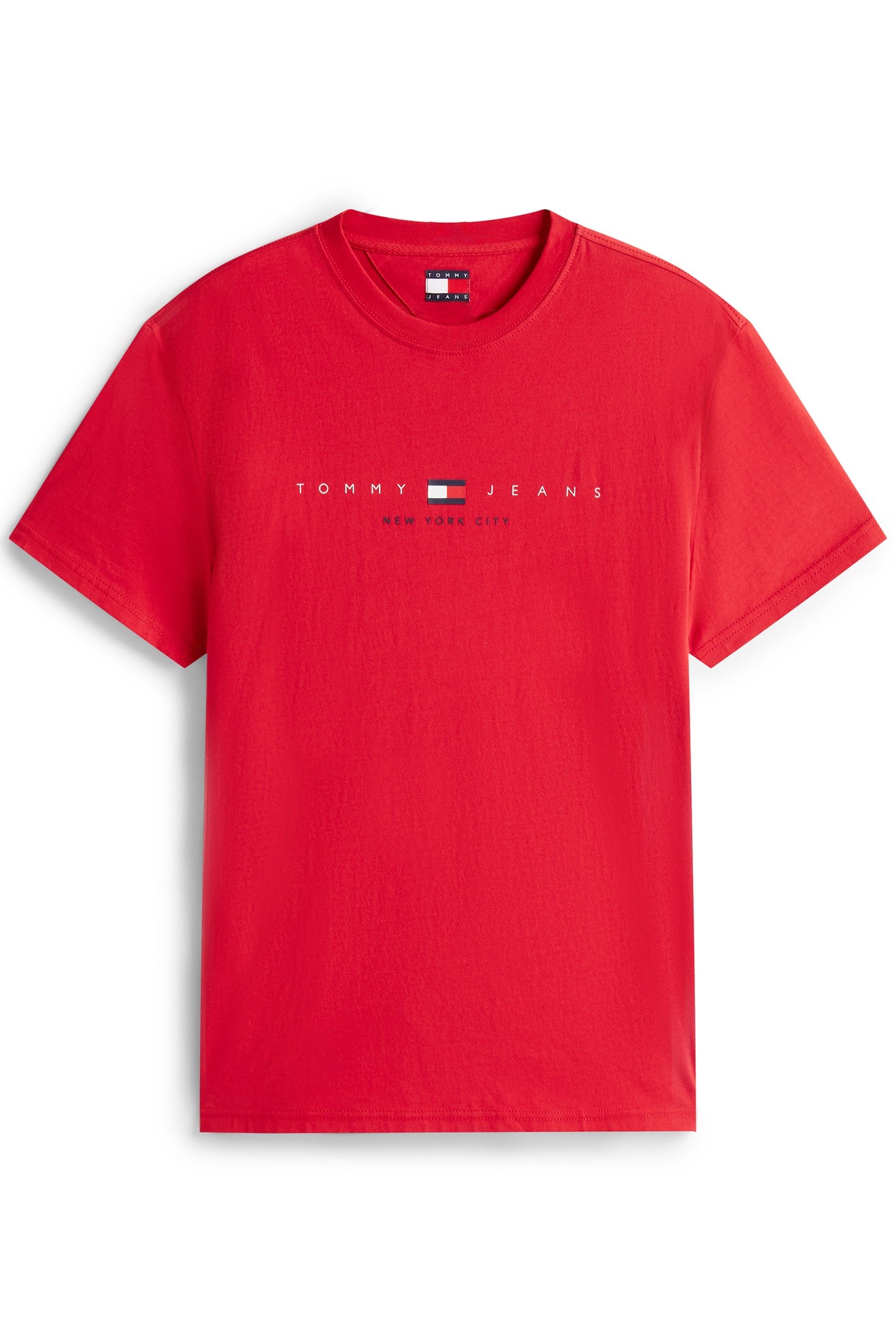 TJM FLAG LINEAR REGULAR FIT TSHIRT, SAPPHIRE RED 4