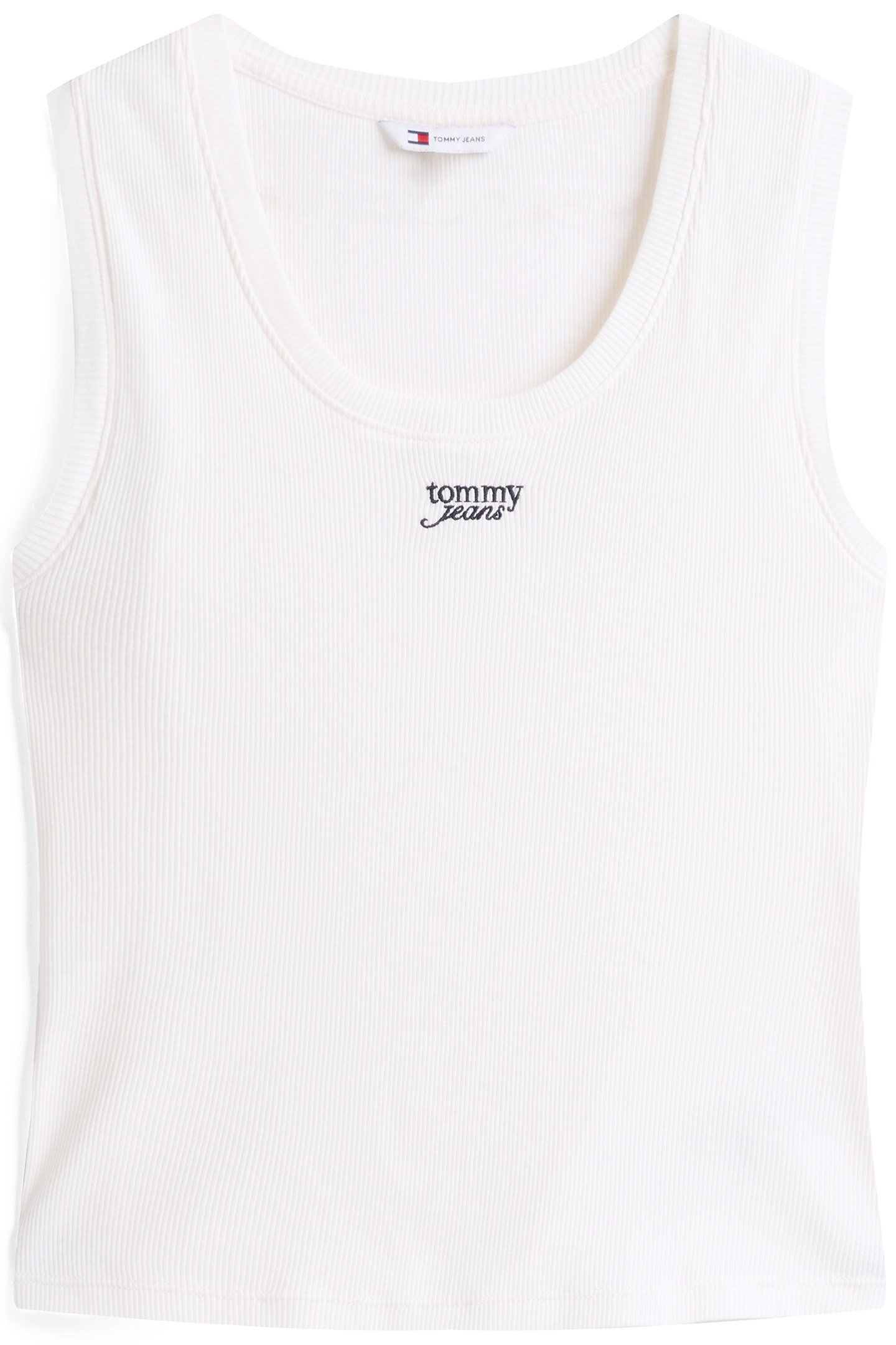 TJW SLIM FIT RIB T-SHIRT IN ANCIENT WHITE 4
