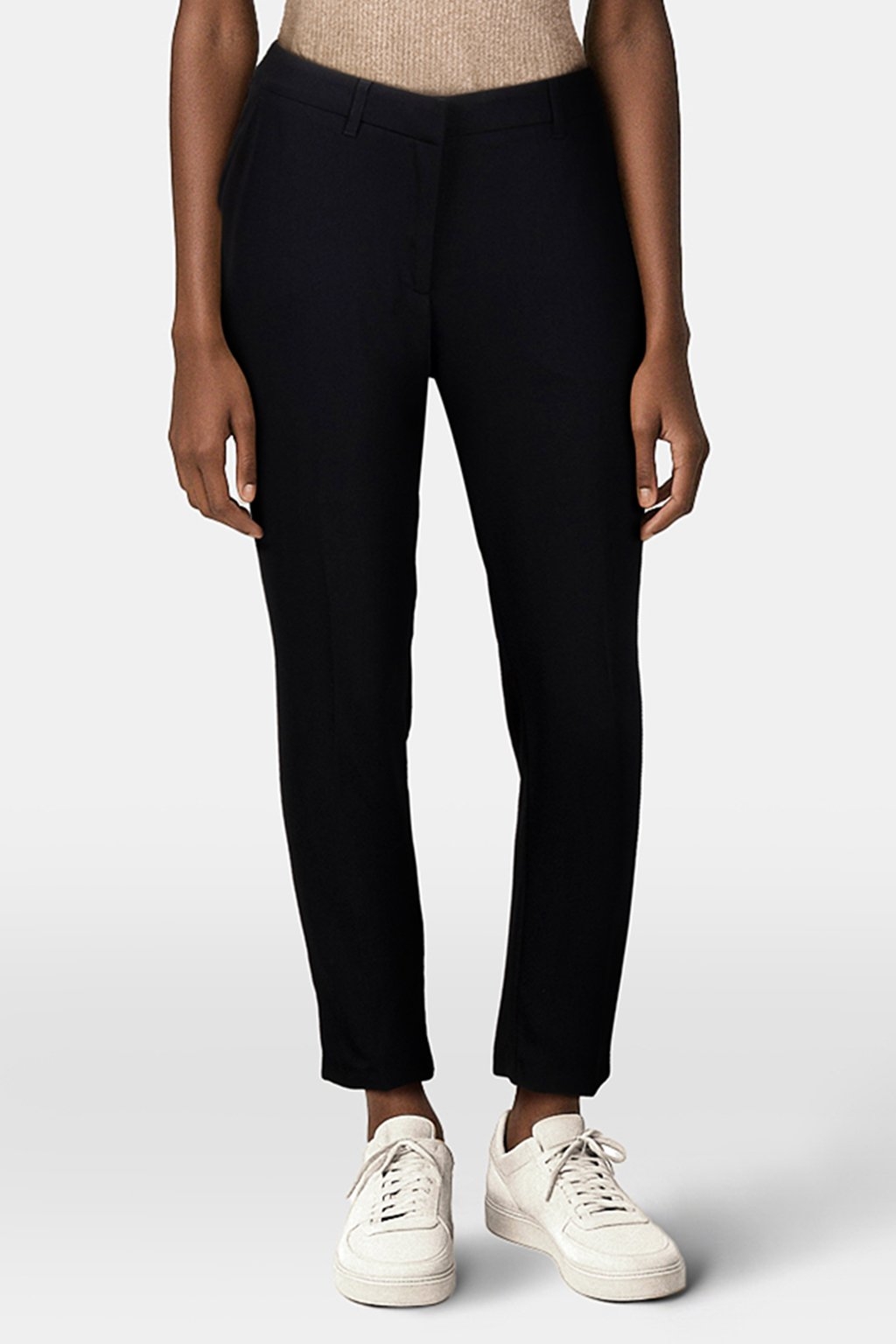 DIANE CHINO PANTS JET BLACK A996 1