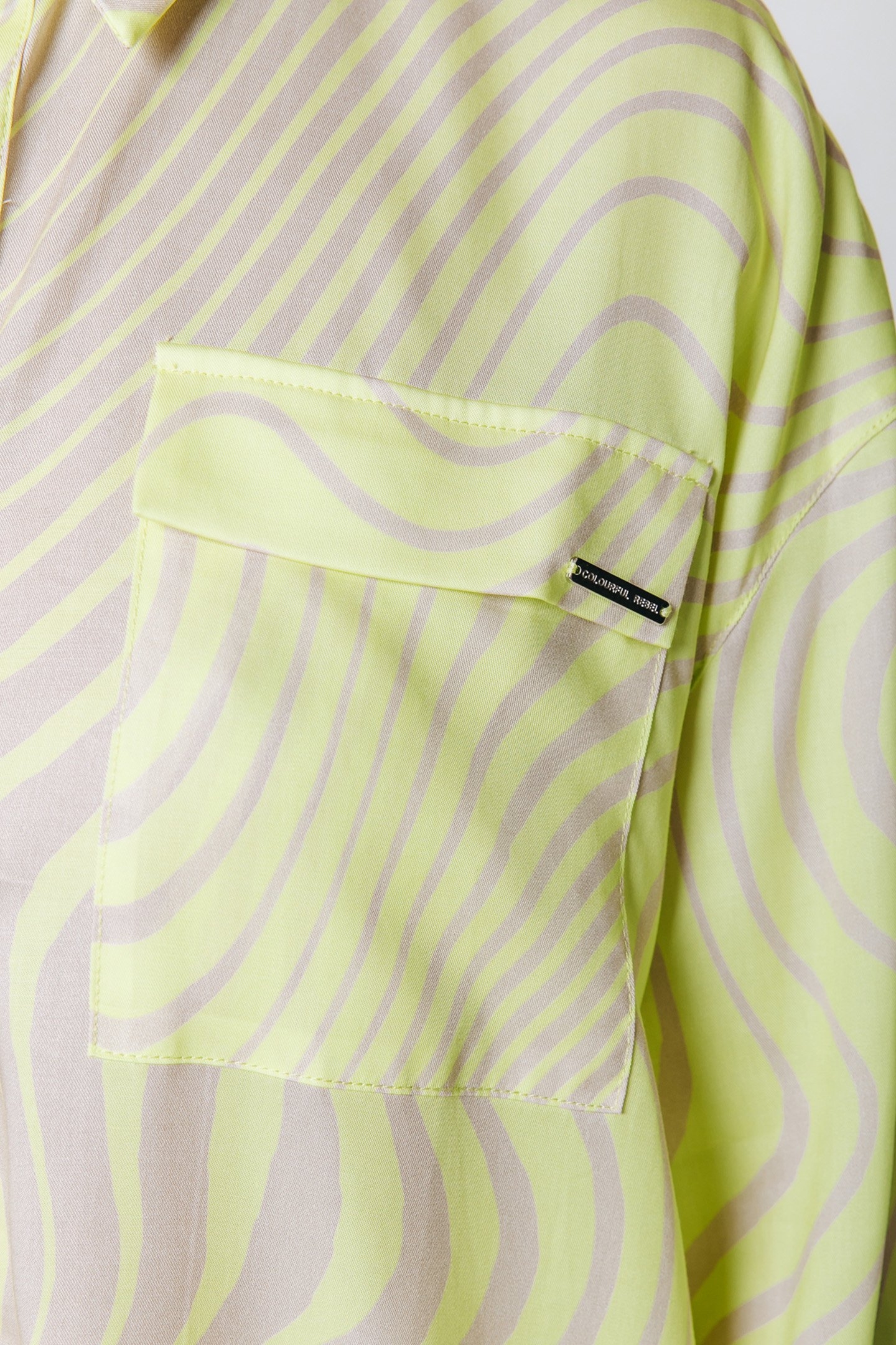 TATUM LIQUID BLOUSE LIME 3