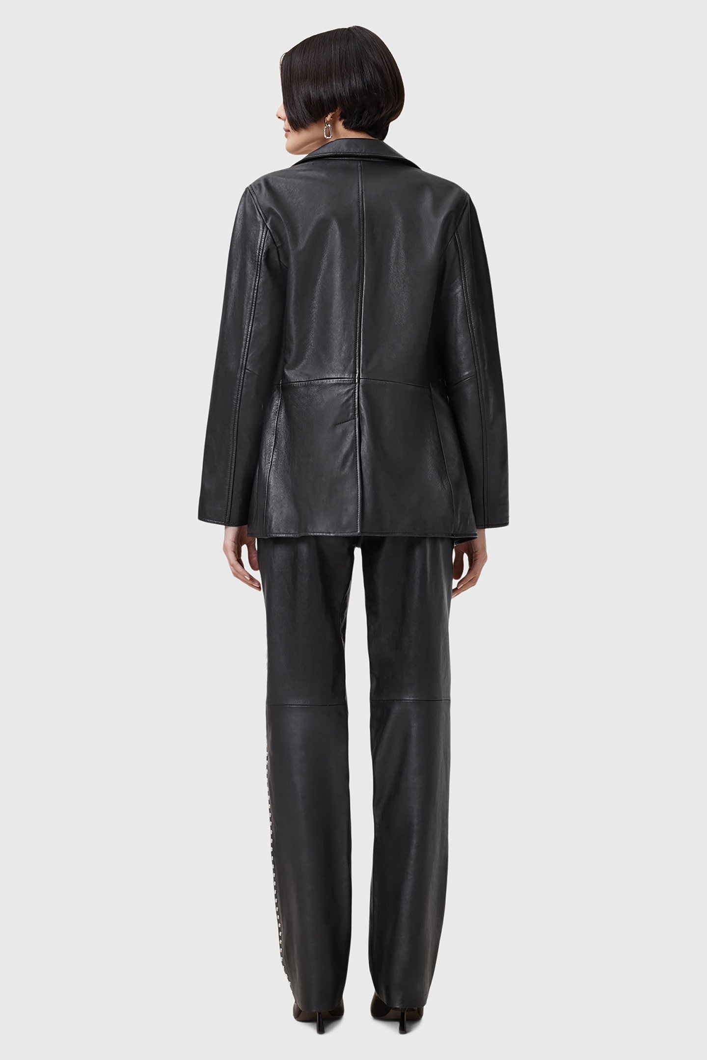 SAIGE STUD TROUSER BLACK 4