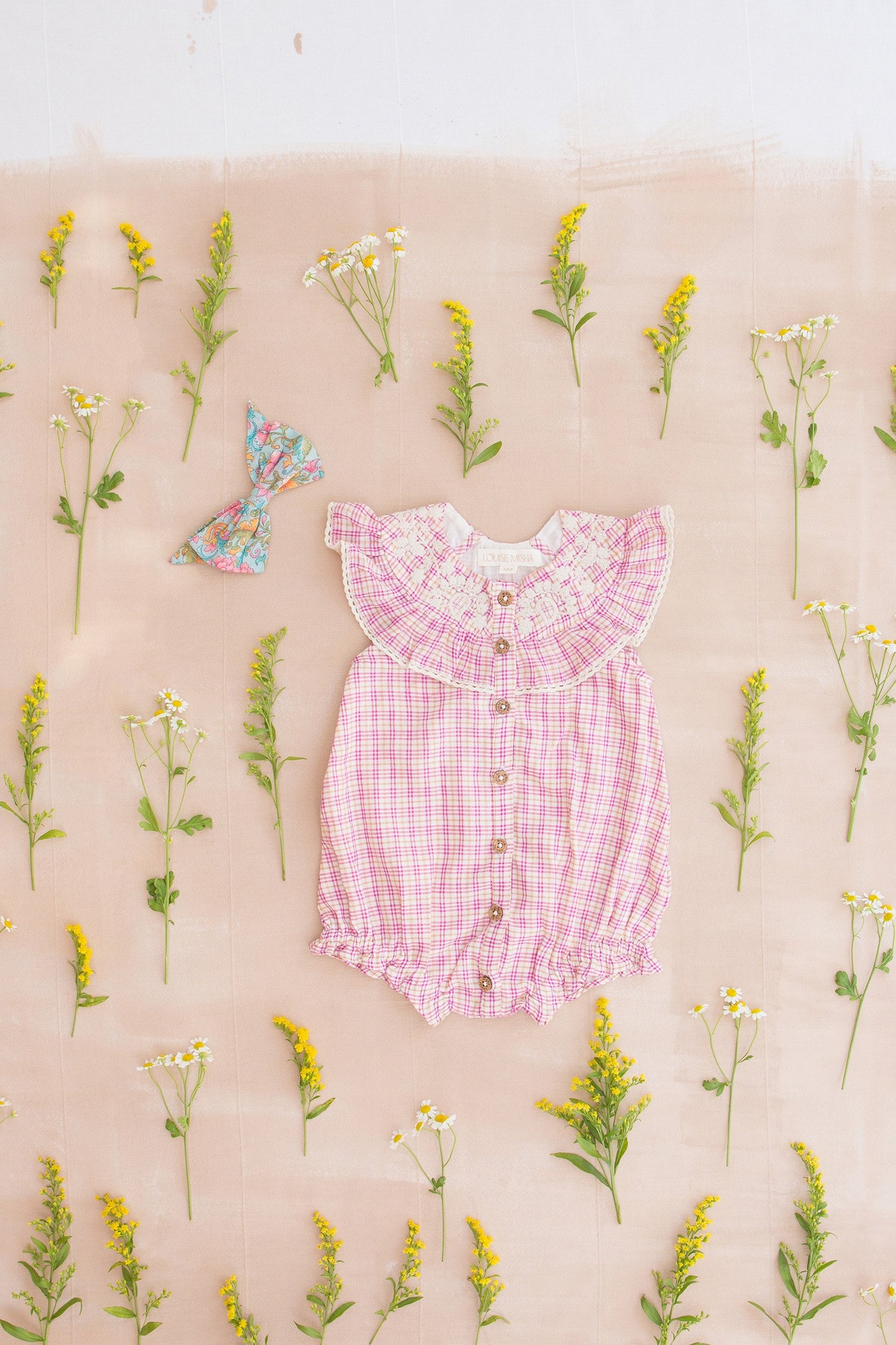 ROMPERS JADE FUCHSIA TARTAN JOY 3