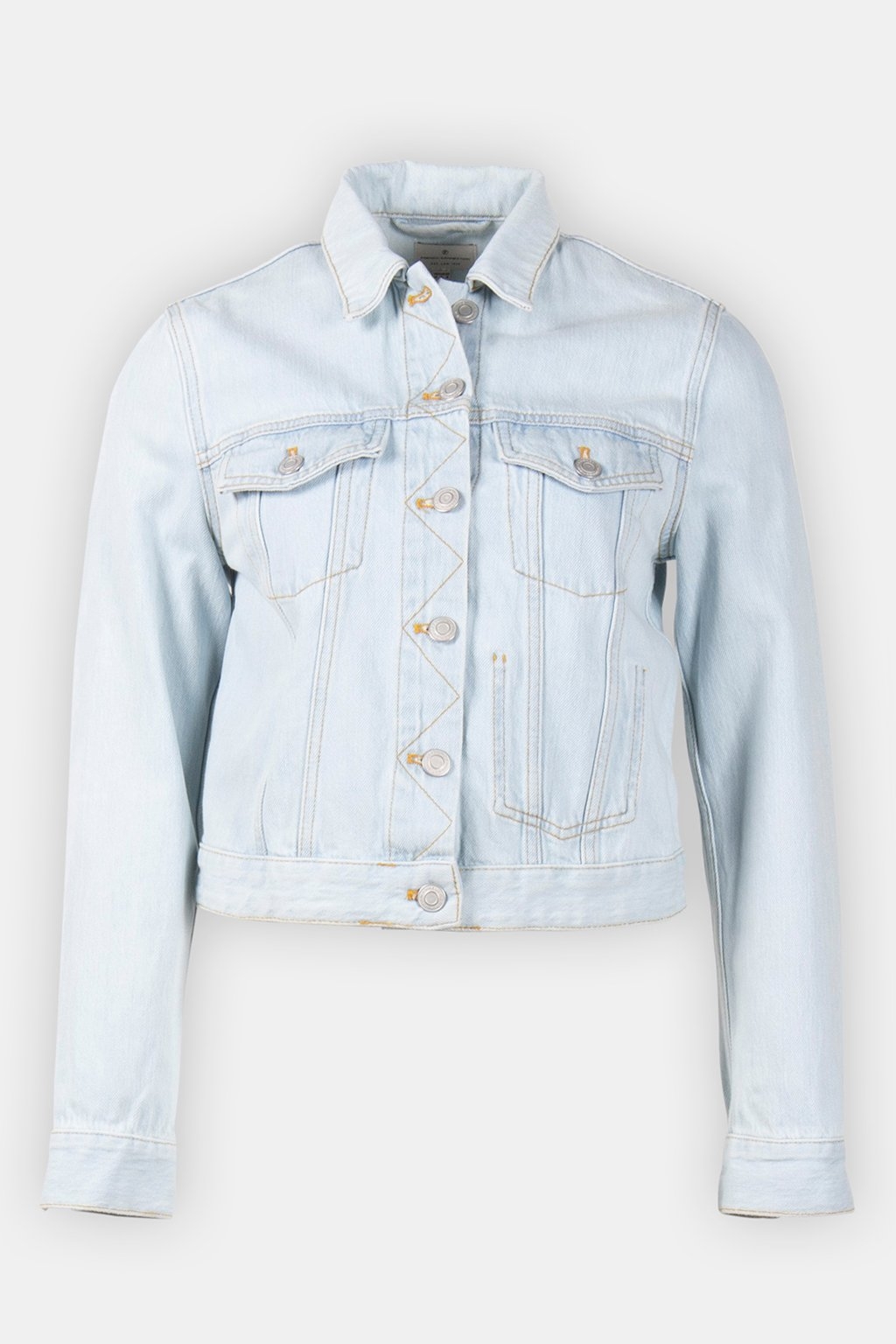 MACEE MICRO WSTRN DENIM LS JKT BLUE 3