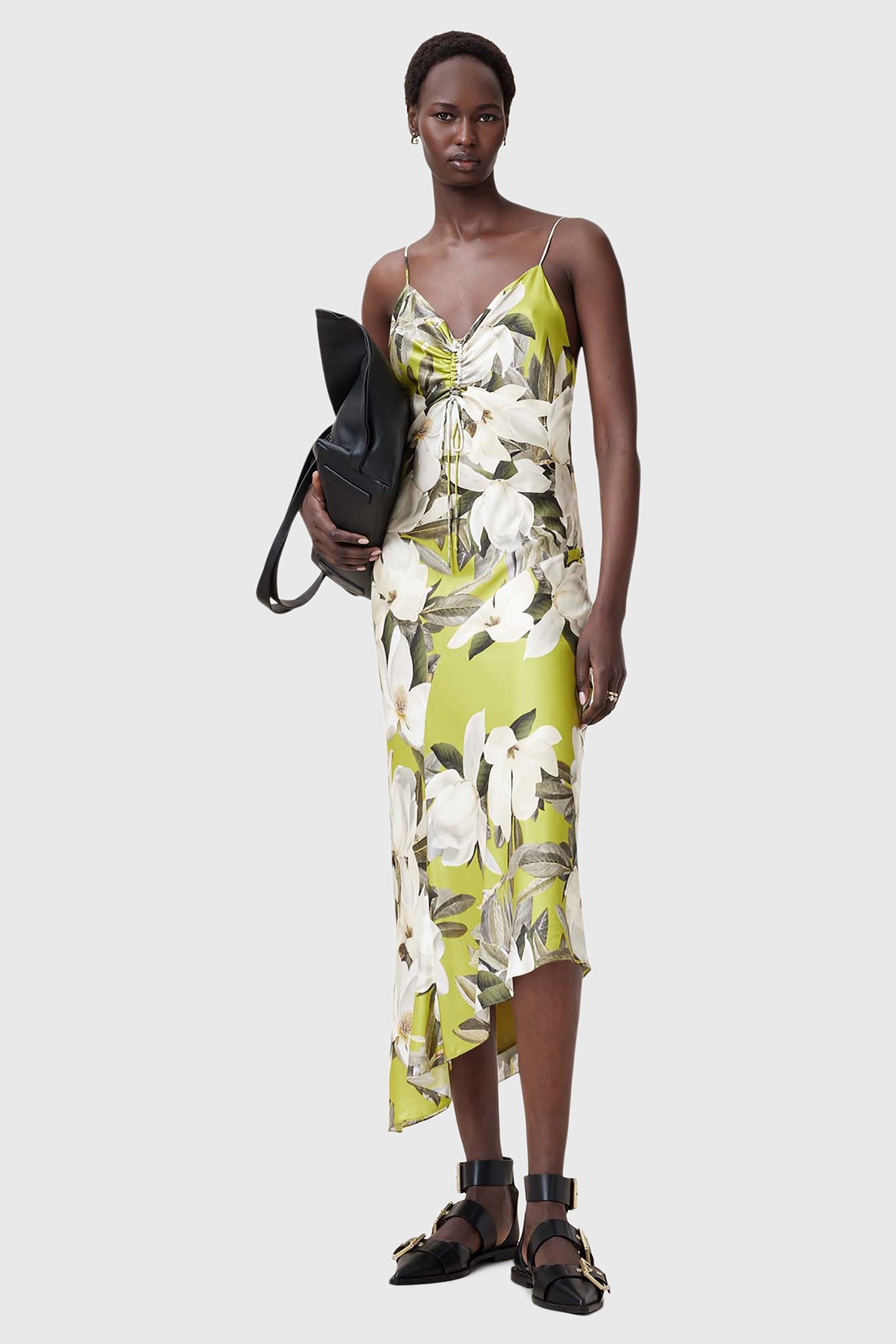 ALEXIA DRESS REVIVE STEM GREEN 4