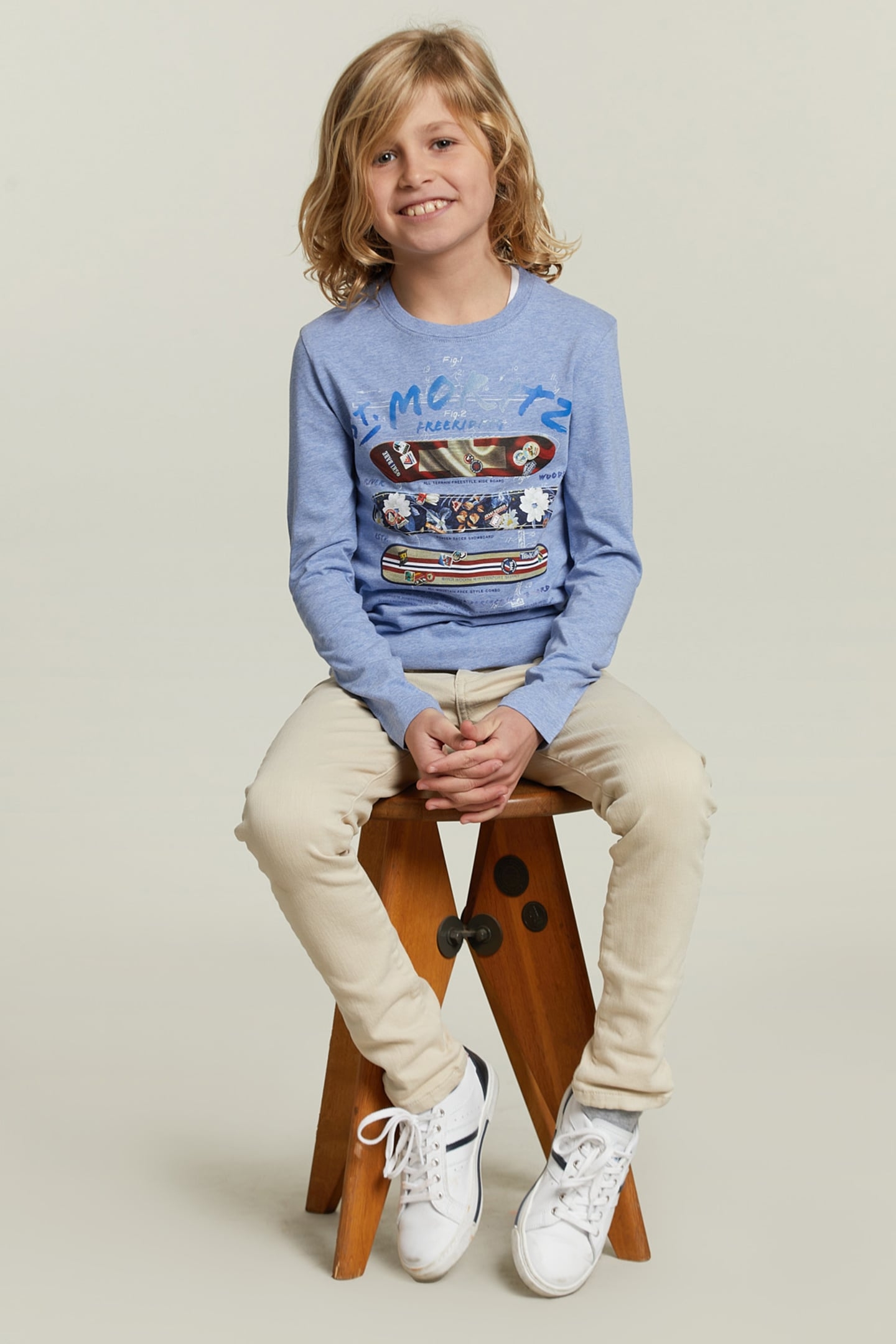 COTTON FANTASY T-SHIRT BLEACH MIX 3