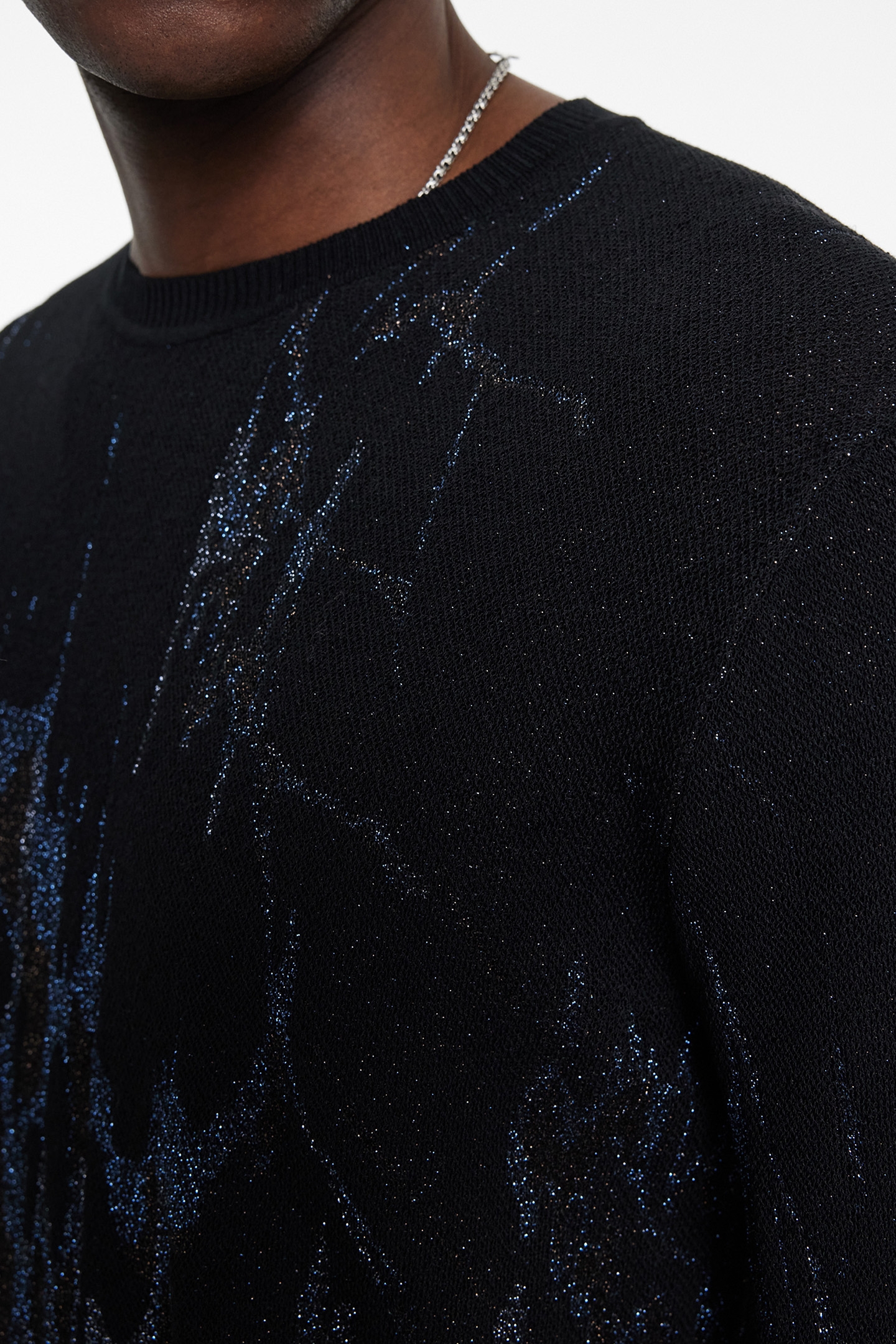 HILO LS NIGHT SKY CREW BLACK 3