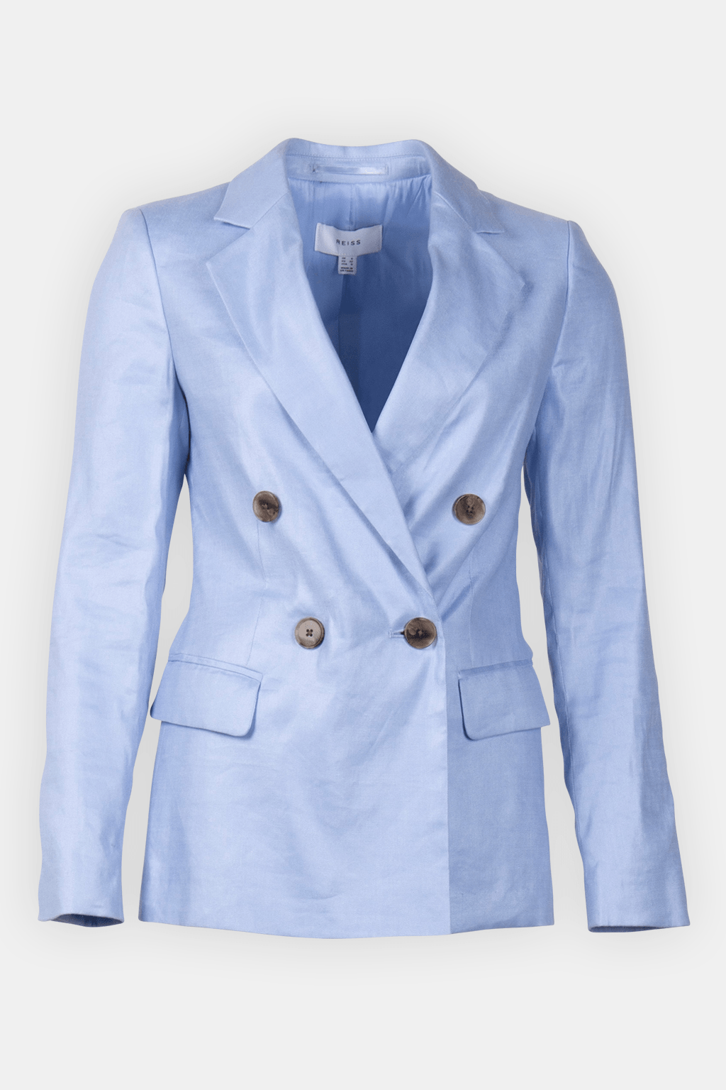DB LINEN BLAZER LIGHT BLUE 3