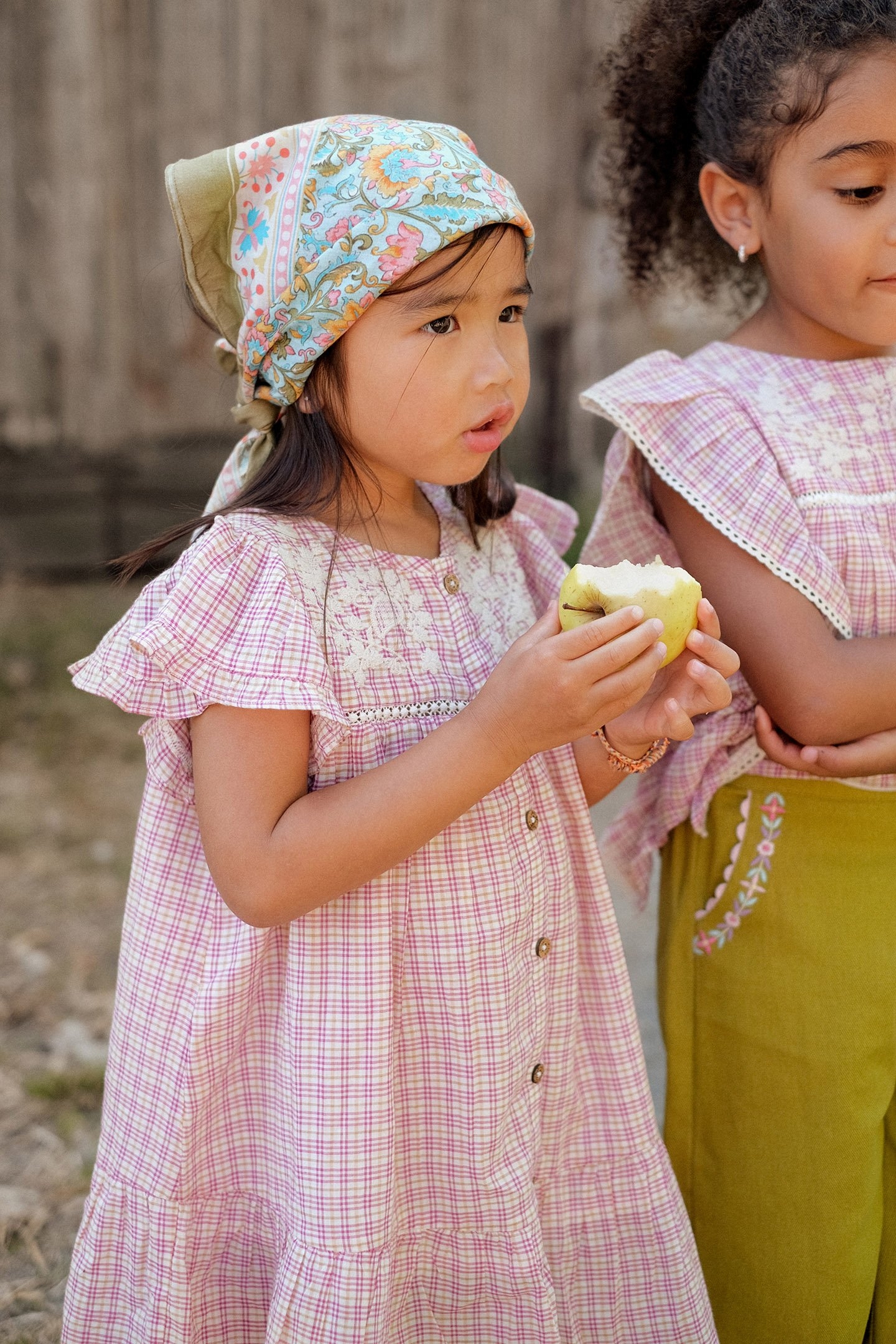 DRESS CARLINA FUCHSIA TARTAN JOY 6