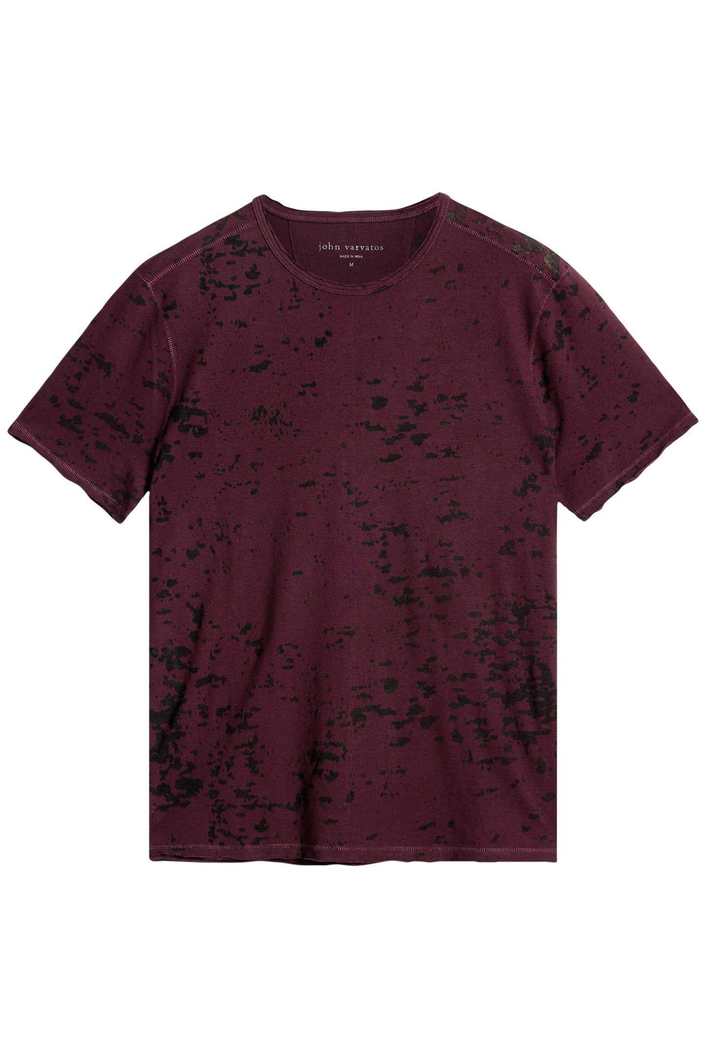 EDEN SS BURNOUT CREW DARK PLUM 2