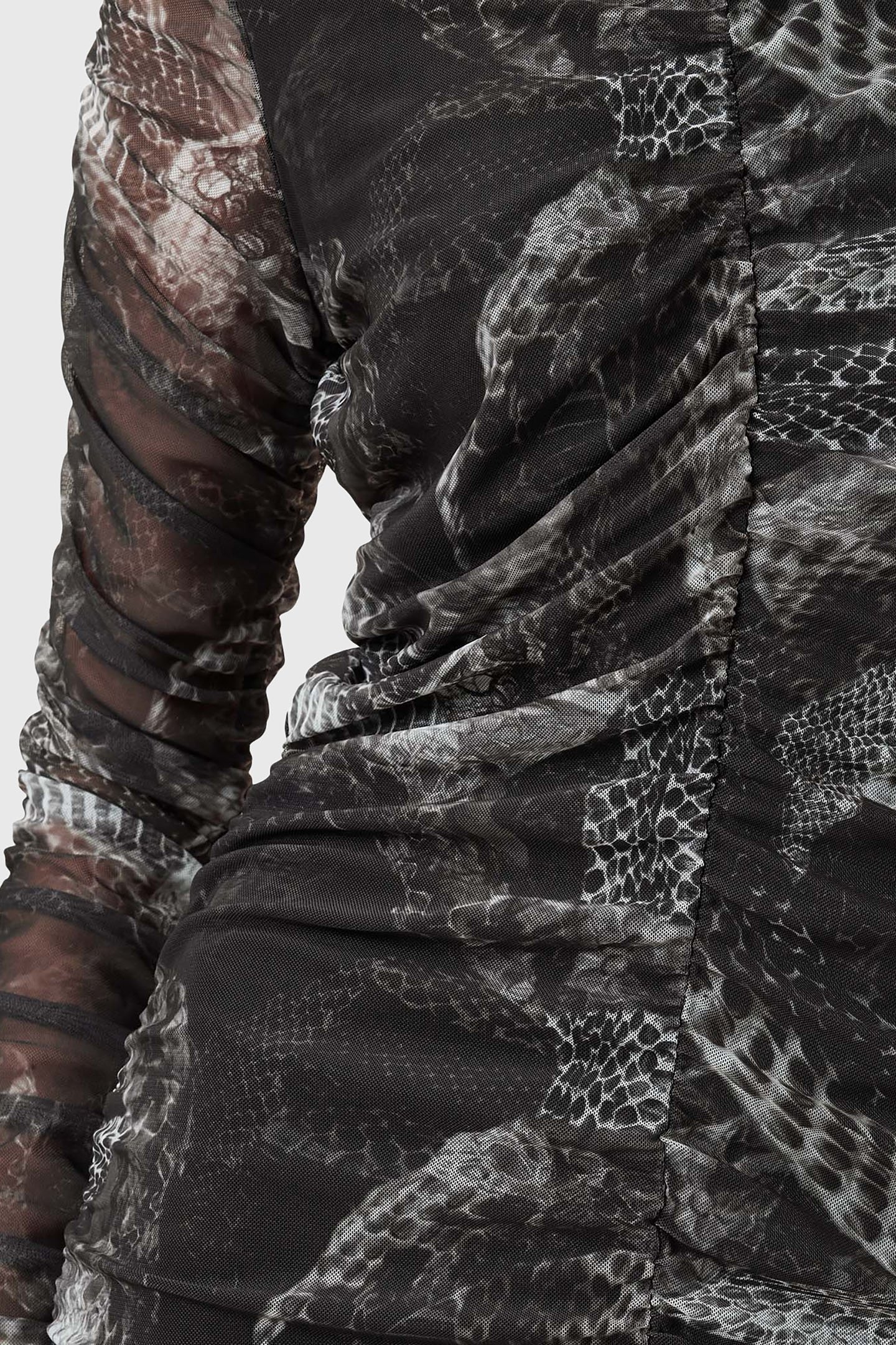 KEIKO MESH DRESS EVOLVE SLATE GREY 7