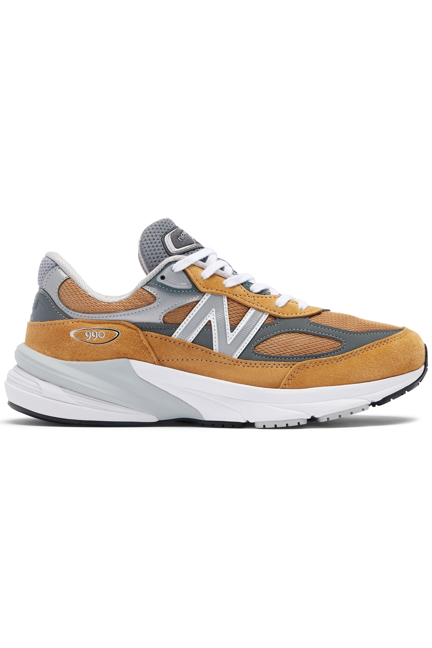 U990TN6 SNEAKERS IN ORANGE AND GREY 1