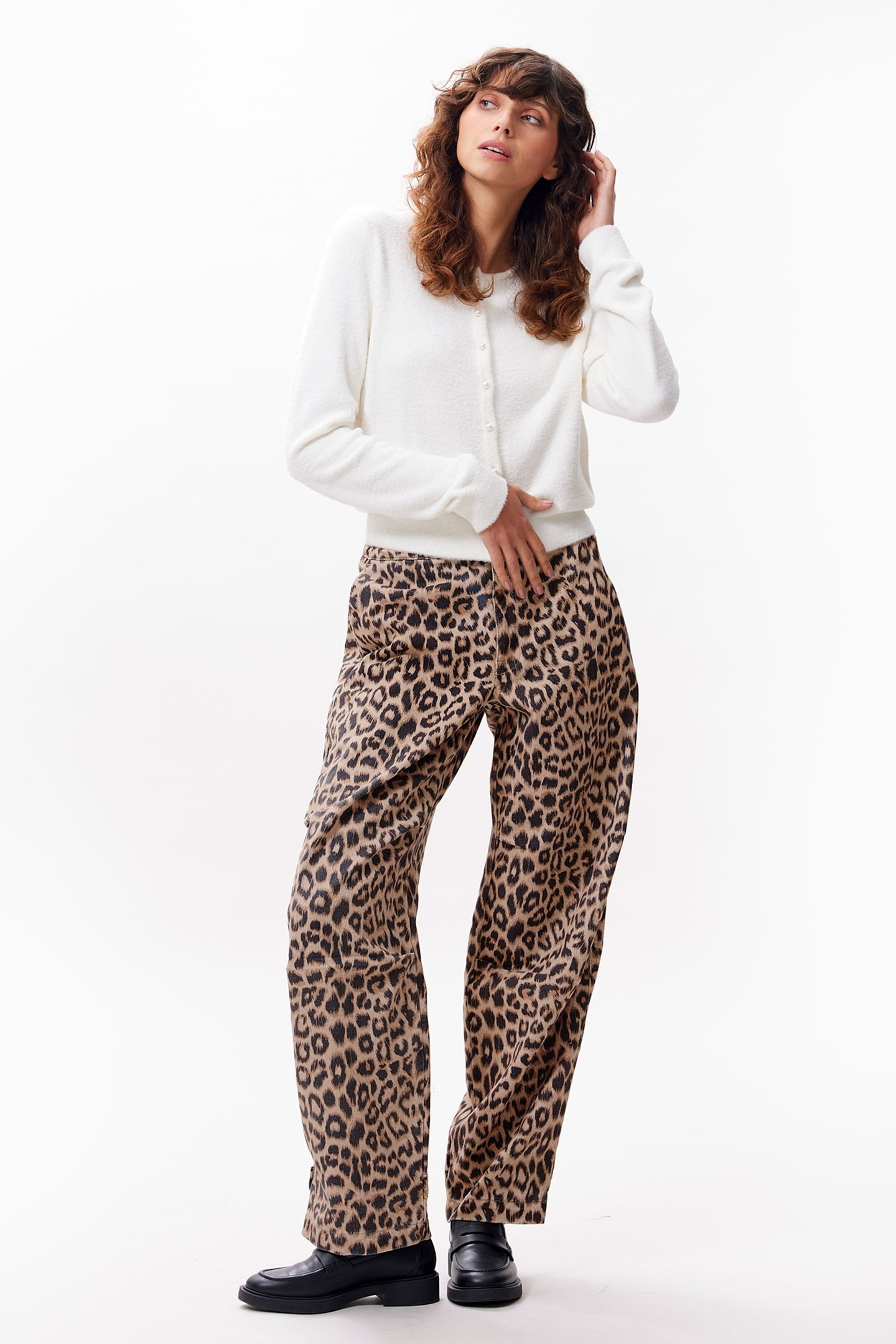 SOFT KNIT CARDIGAN EGRET 2