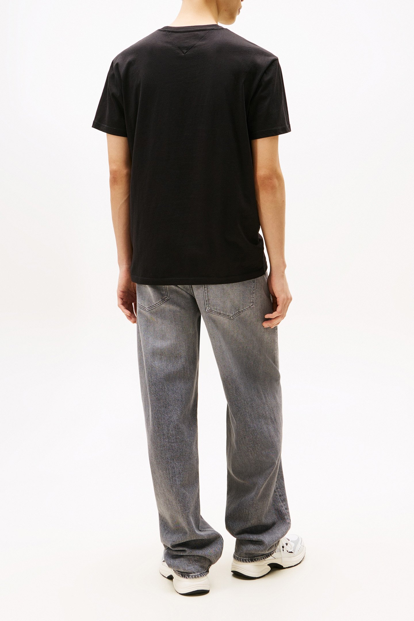 TJM REG TOMMY DNA FLAG STANDARD FIT T-SHIRT BLACK 3