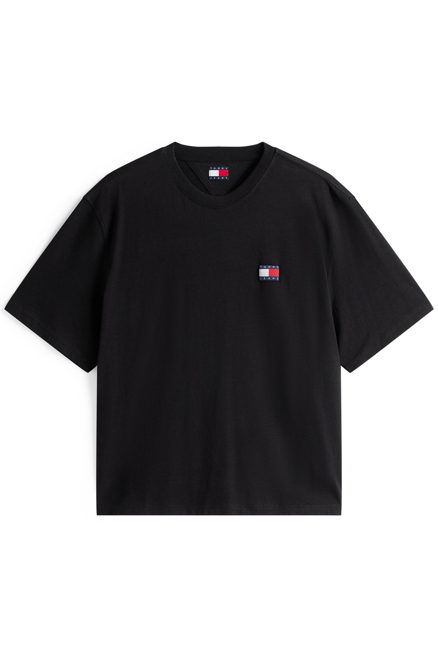 TJM 90S POP COL NW REGULAR FIT TEE BLACK 4