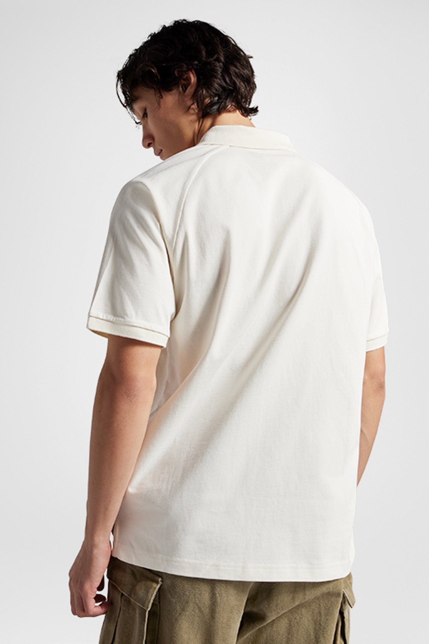 MARQUIS POLO SHIRT CONVERSE EGRET 2