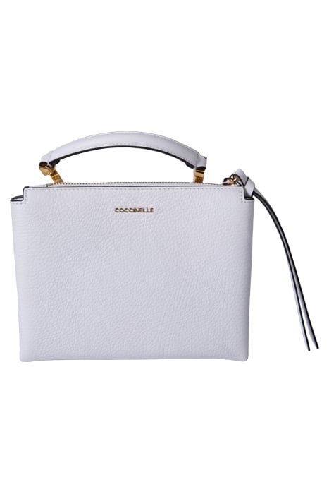 CROSS BODY BAG WITH LOGO STRAP IN WHITE 3