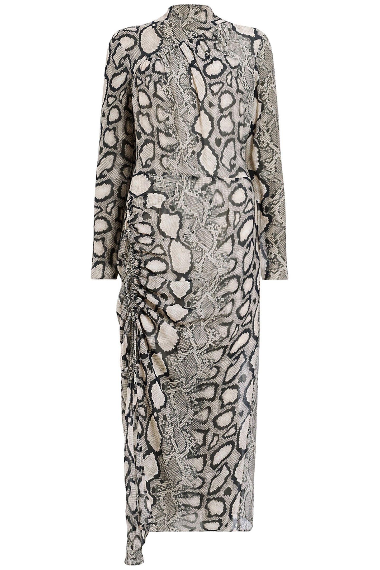 RIZO DRESS FLOW ECRU WHITE 3