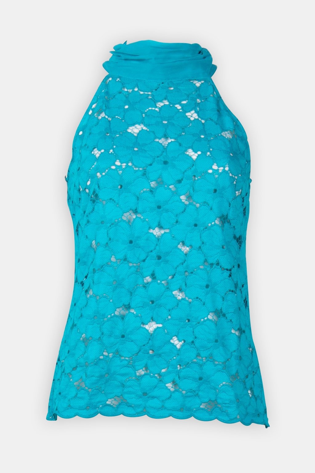 TOP - LACE + CHIFFON BLUEBIRD 3