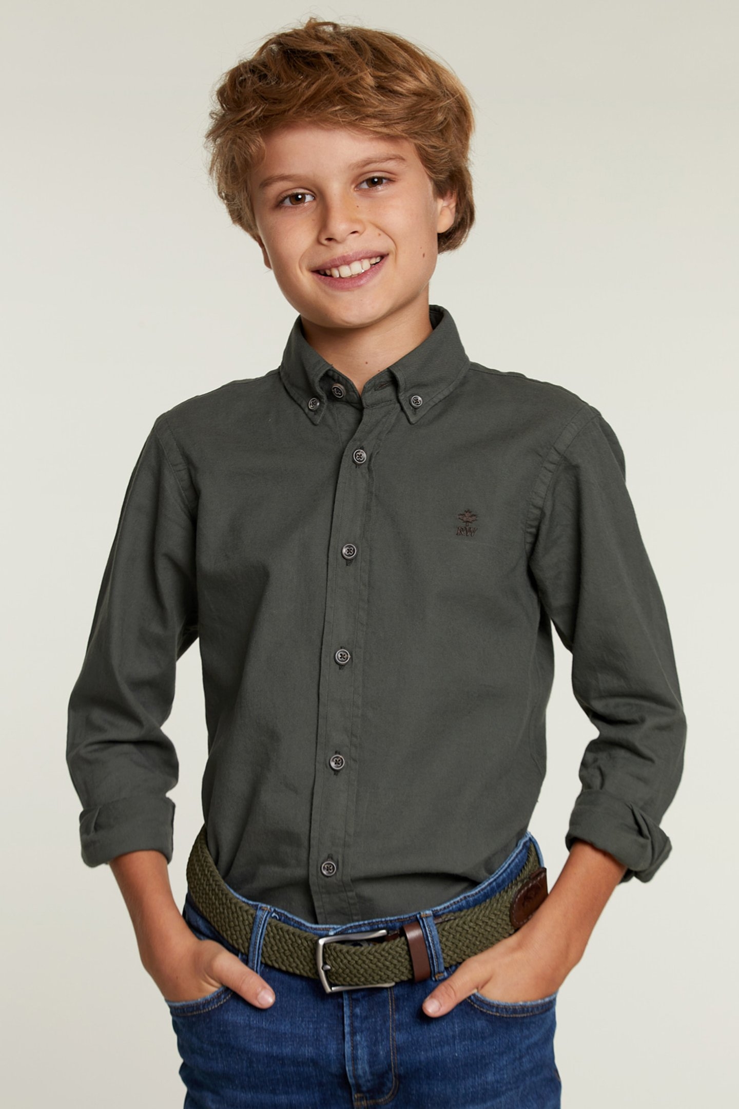 CUSTOM FIT COTTON SHIRT SPORTY 1