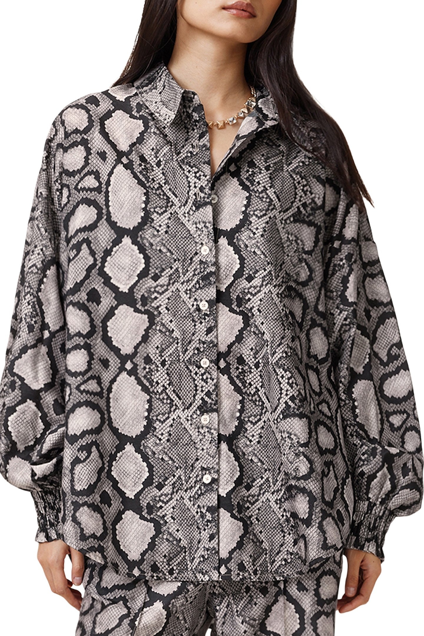 CHARLI SHIRT FLOW ECRU WHITE 1