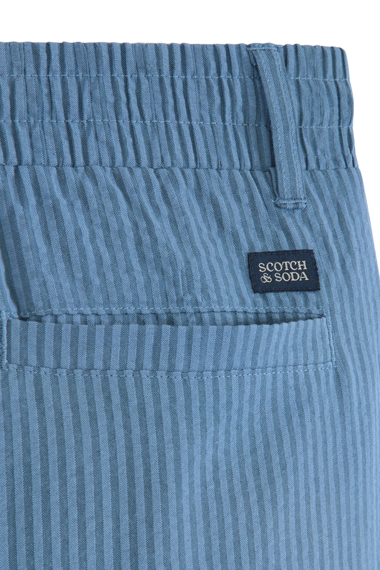 BOYS SEERSUCKER SHORT DARK OBSIDIAN 3