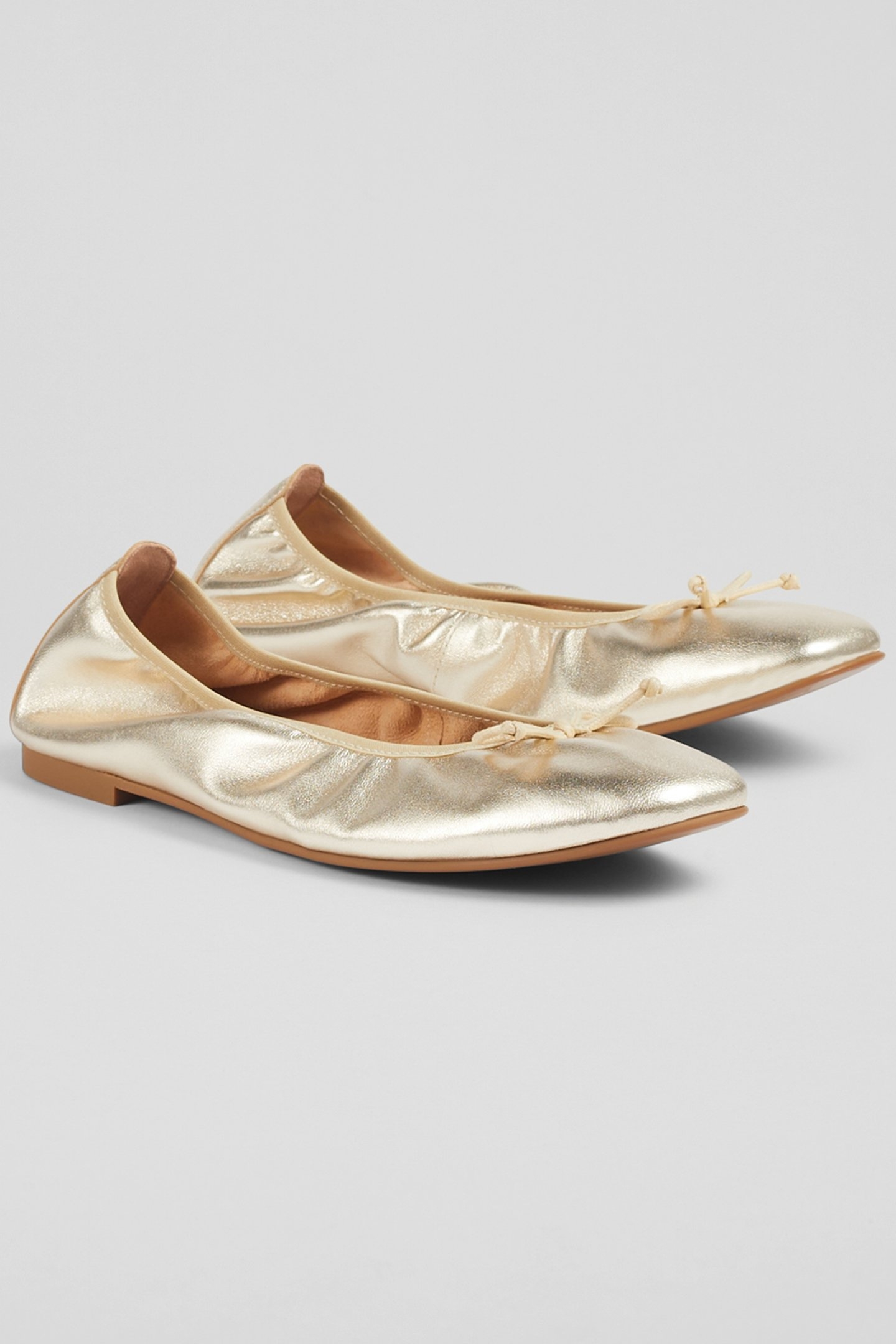 FL TRILLY BALLERINA FLAT CHAMPAGNE 2