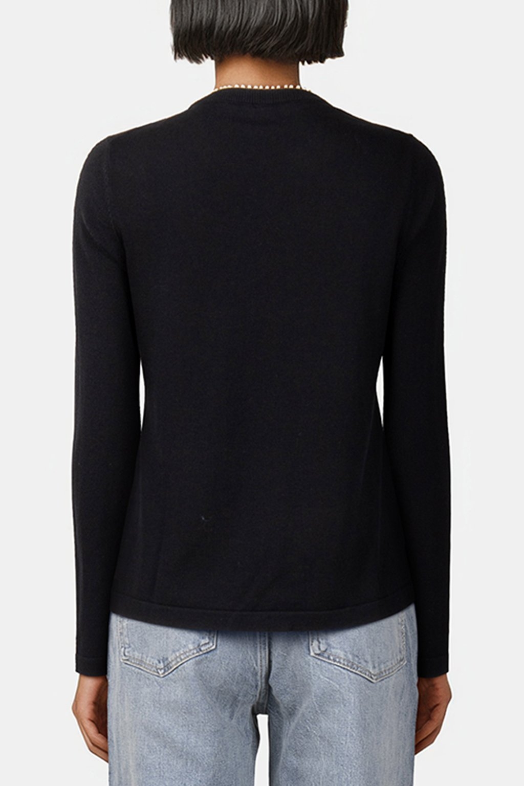 MARCIANO BY GUESS MINERVA LS PEARLS RO JET BLACK 2