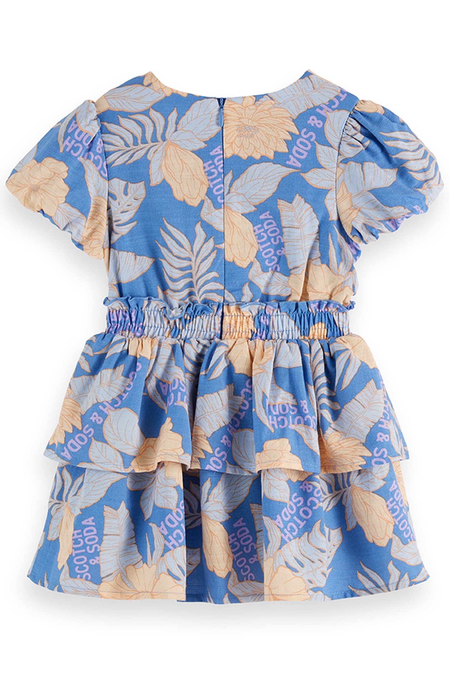 S&S BIG GIRLS 2PC DRESS & CARDIGAN SET BLUE/GREY 3